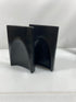 Set of 2 Gaylord Vintage Black Plastic Bookends