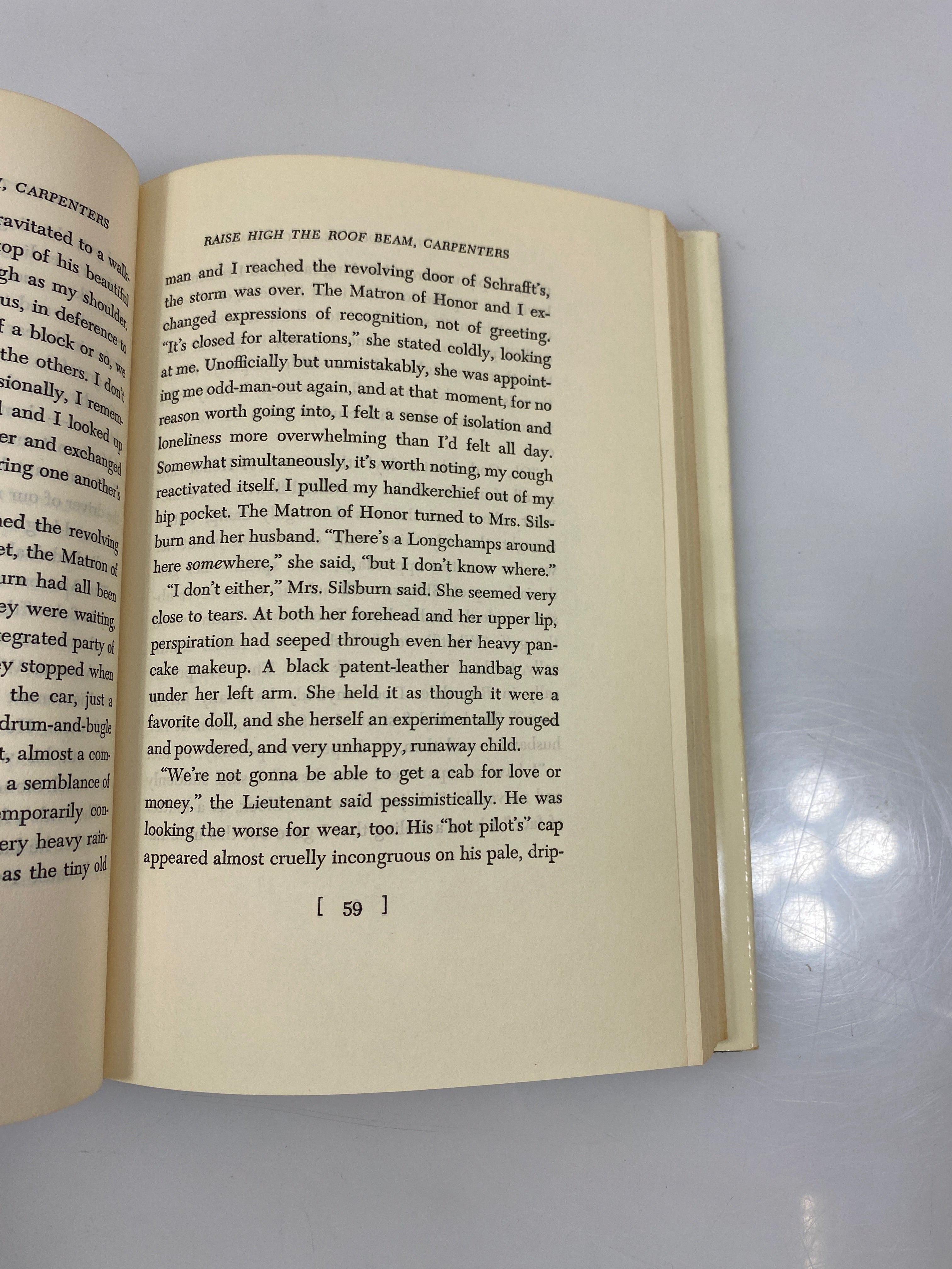 Set of 2: Salinger Hardcovers Raise High the Room Beam...Franny & Zooey 59-61 DJ