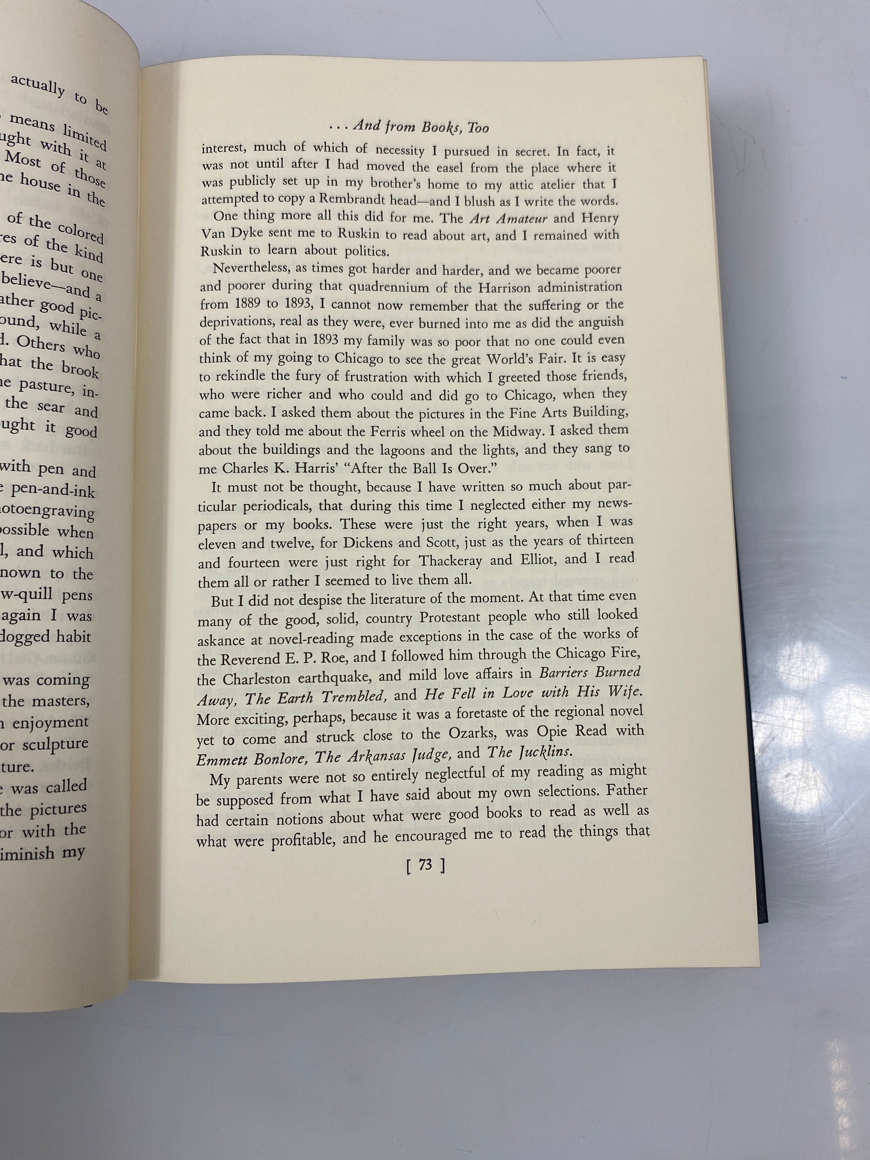 Set of 2: The Autobiography of Louis Brownlow Half 1 & 2 1955-58 HC