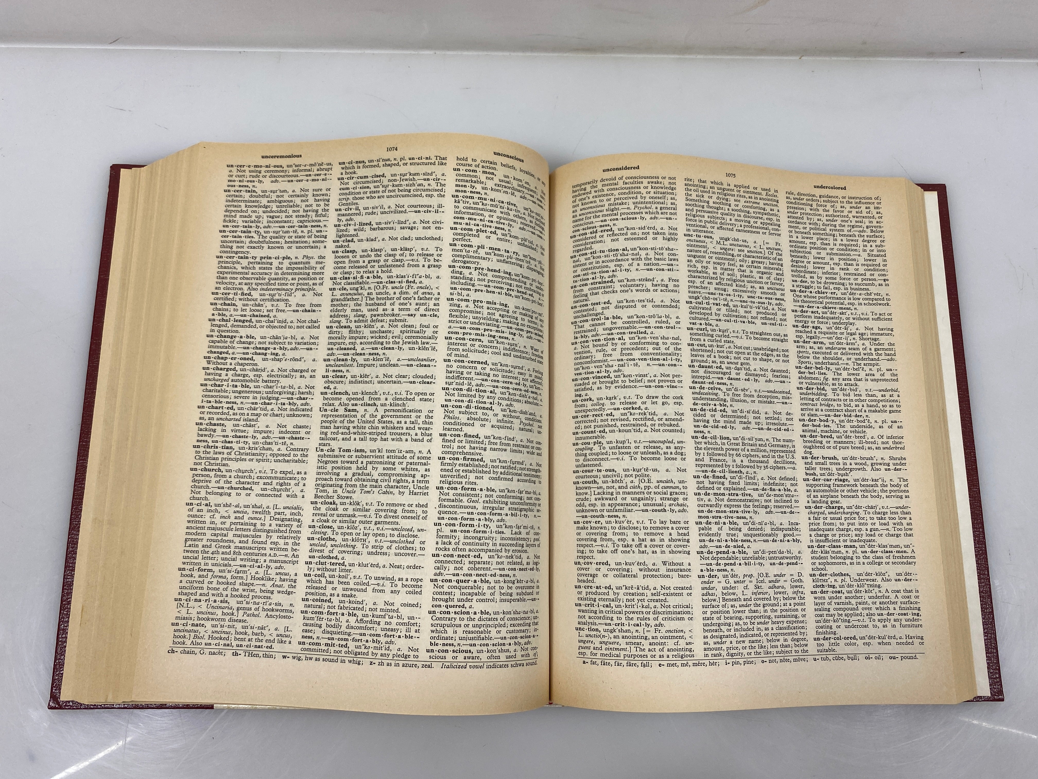 Set of 2: The Lexicon Webster Dictionary Encyclopedic Edition 1983 HC