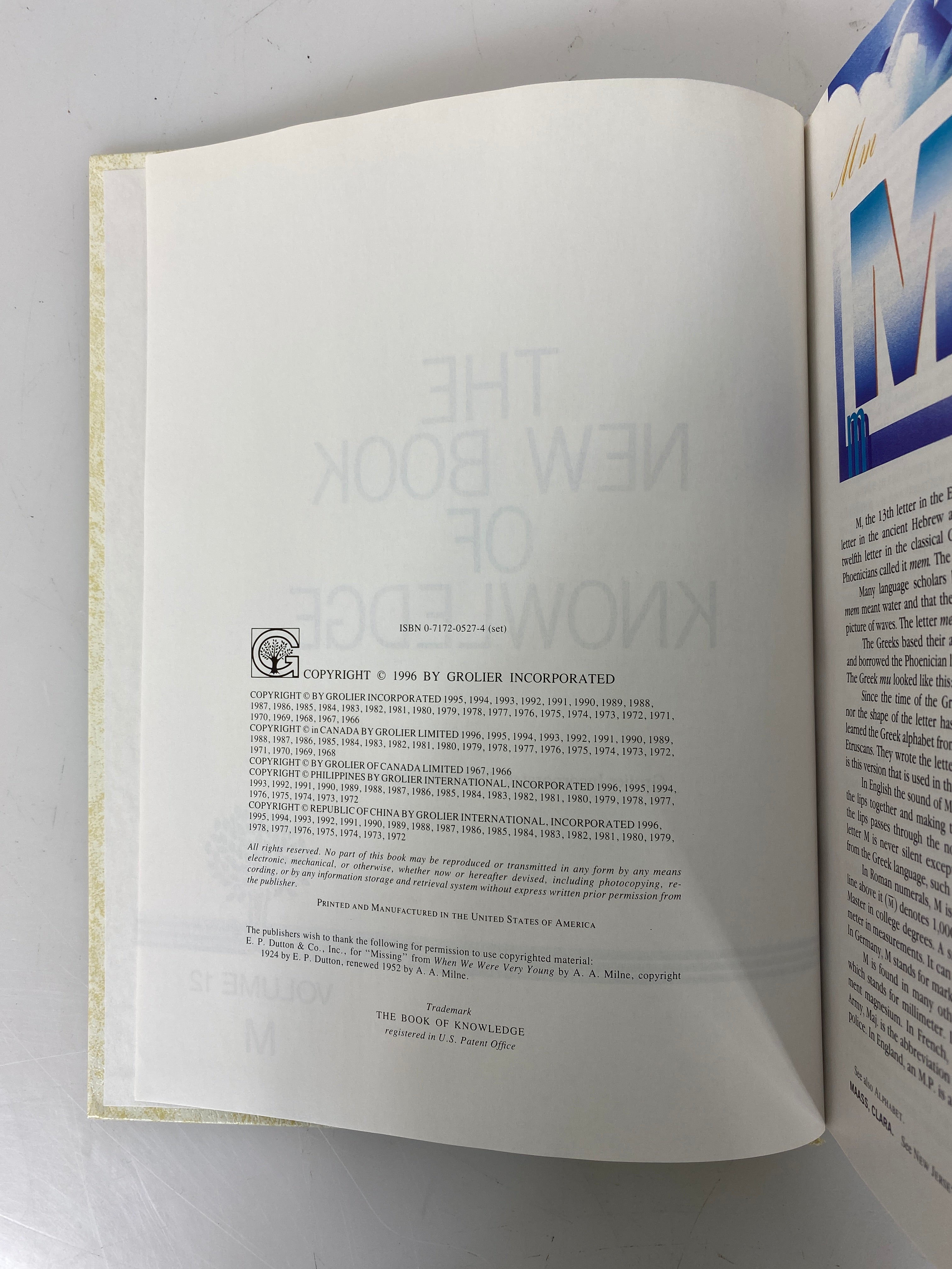 Set of 22: The New Book of Knowledge 1996 HC