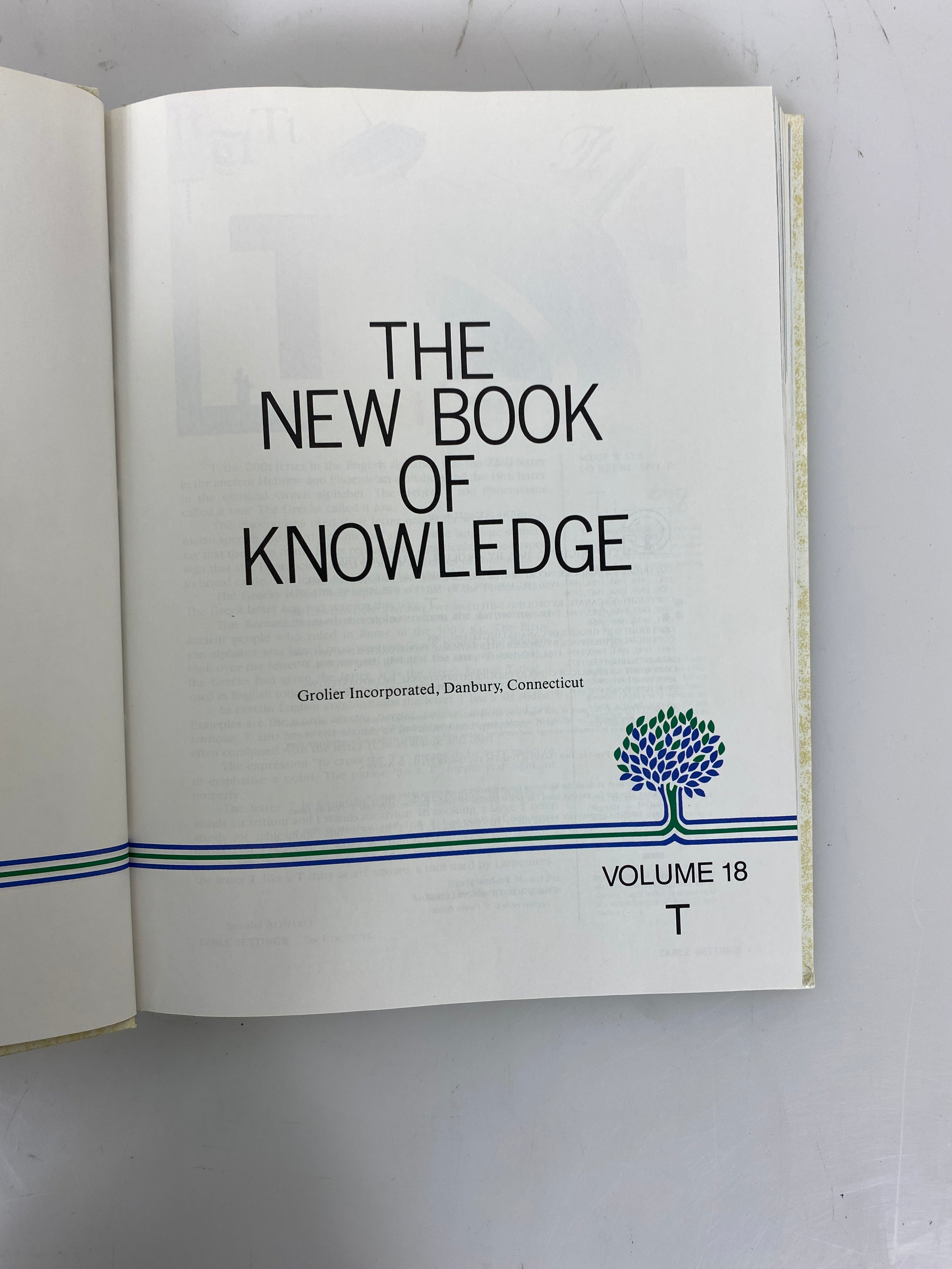 Set of 22: The New Book of Knowledge 1996 HC