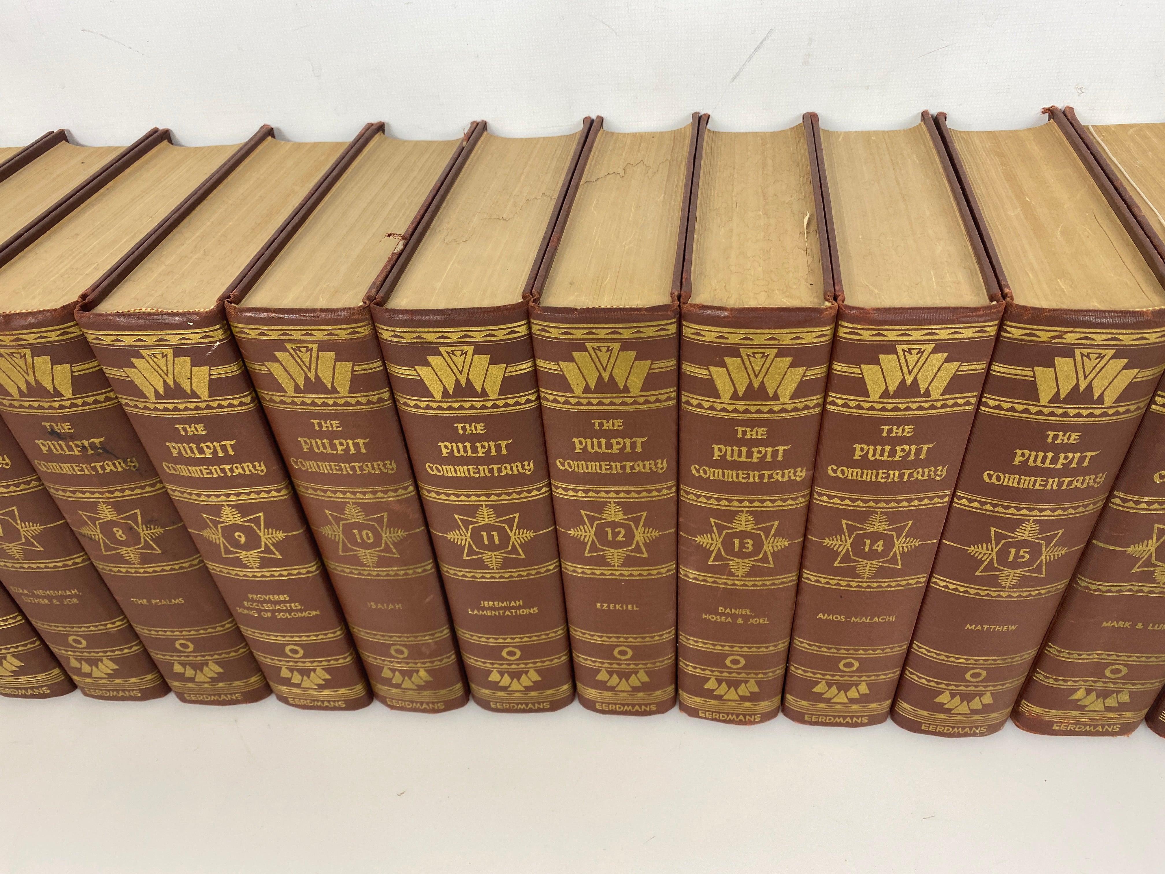 Set of 23 Pulpit Commentary Eerdman's 1950