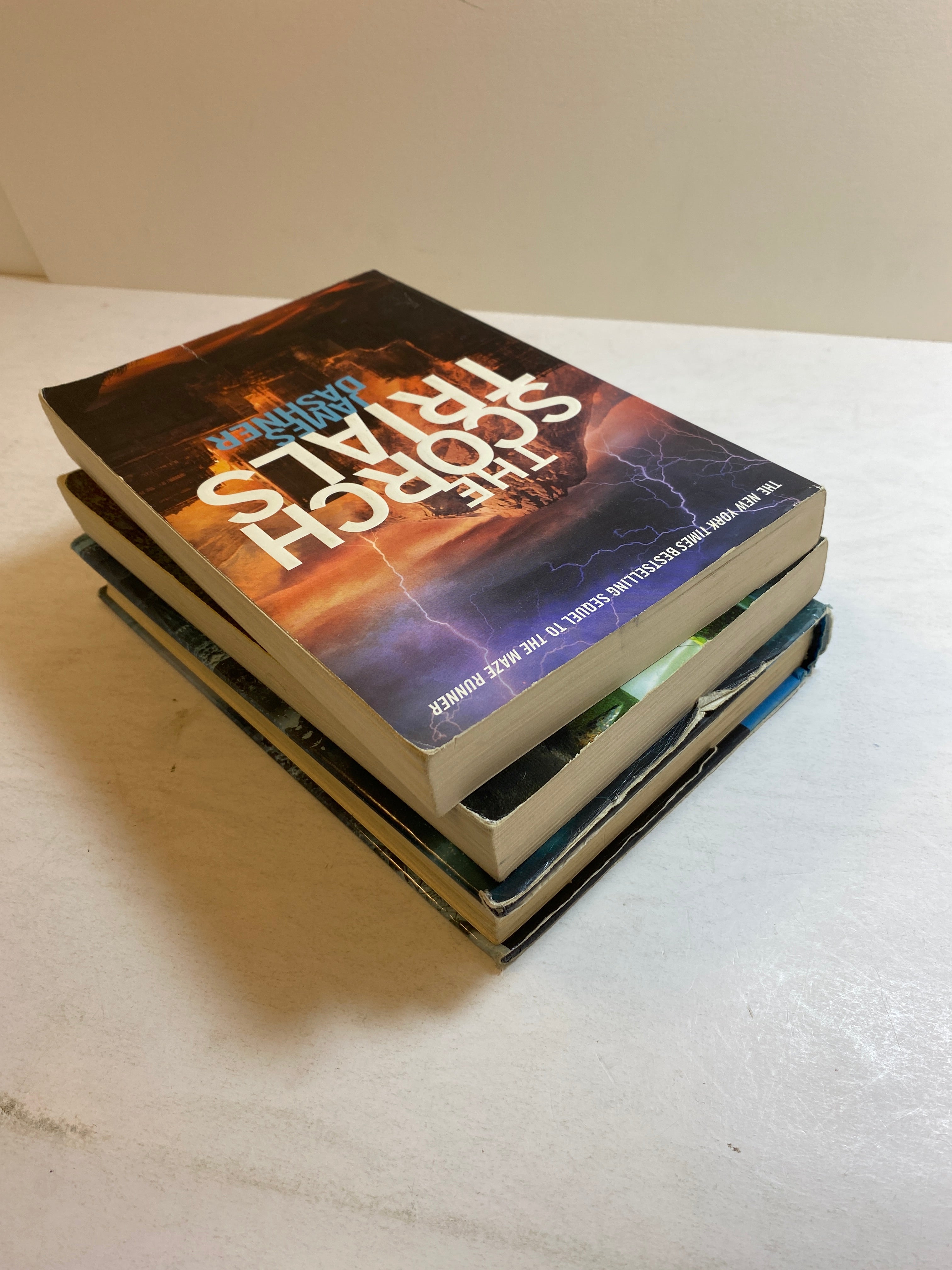 Set of 3 Maze Runner Dashner Books 2009-2011