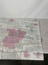 Set of 3 Michigan & Lansing Maps Universal Maps