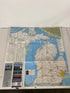 Set of 3 Michigan & Lansing Maps Universal Maps