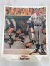Set of 3 Normal Rockwell Baseball Poster Bran Flakes 1991