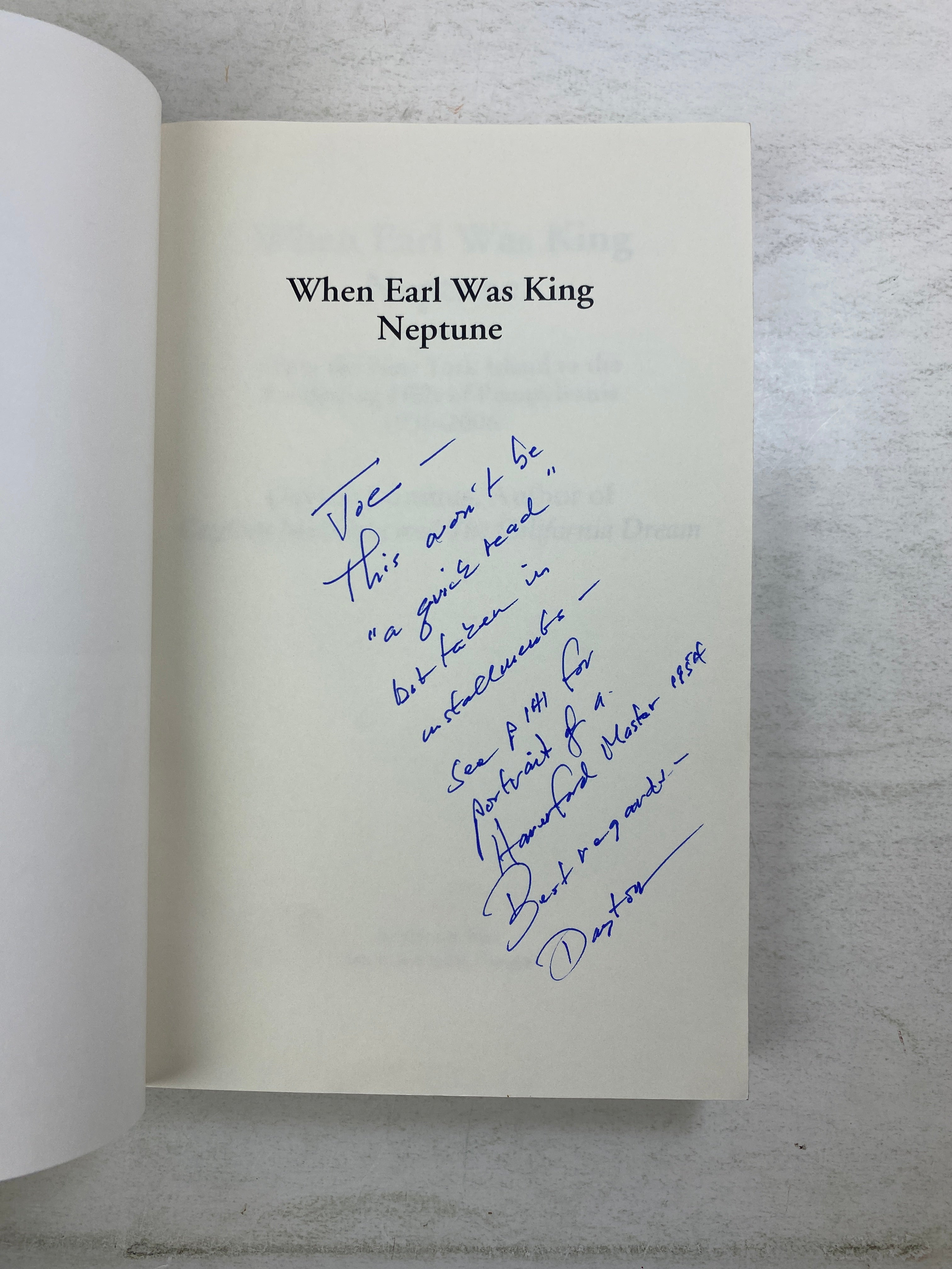 Set of 3 Signed Dayton Lummis Paperbacks 2005-2007