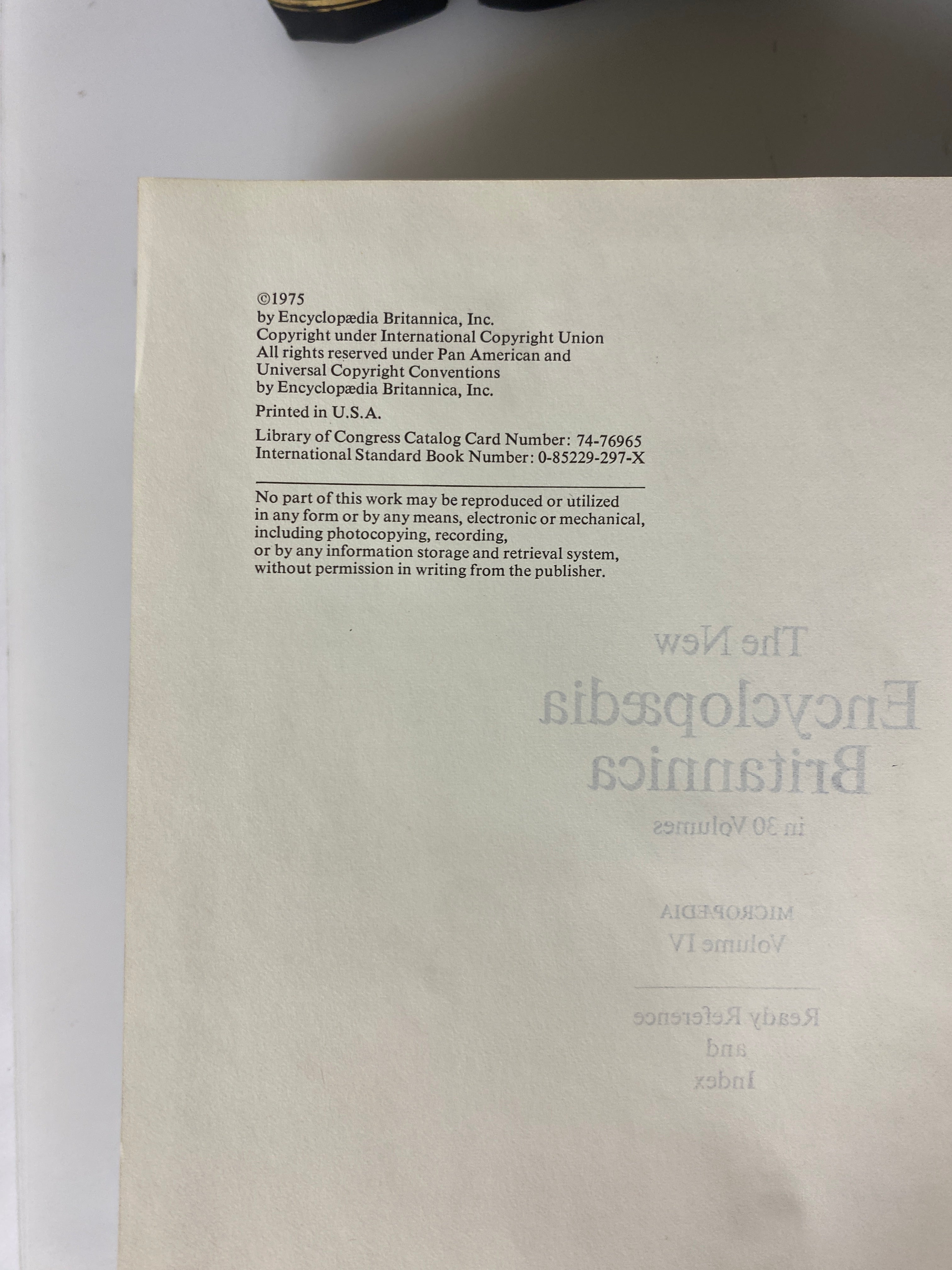 Set of 30 Encyclopedia Britannica Macro/Micropaedia 1975 HC