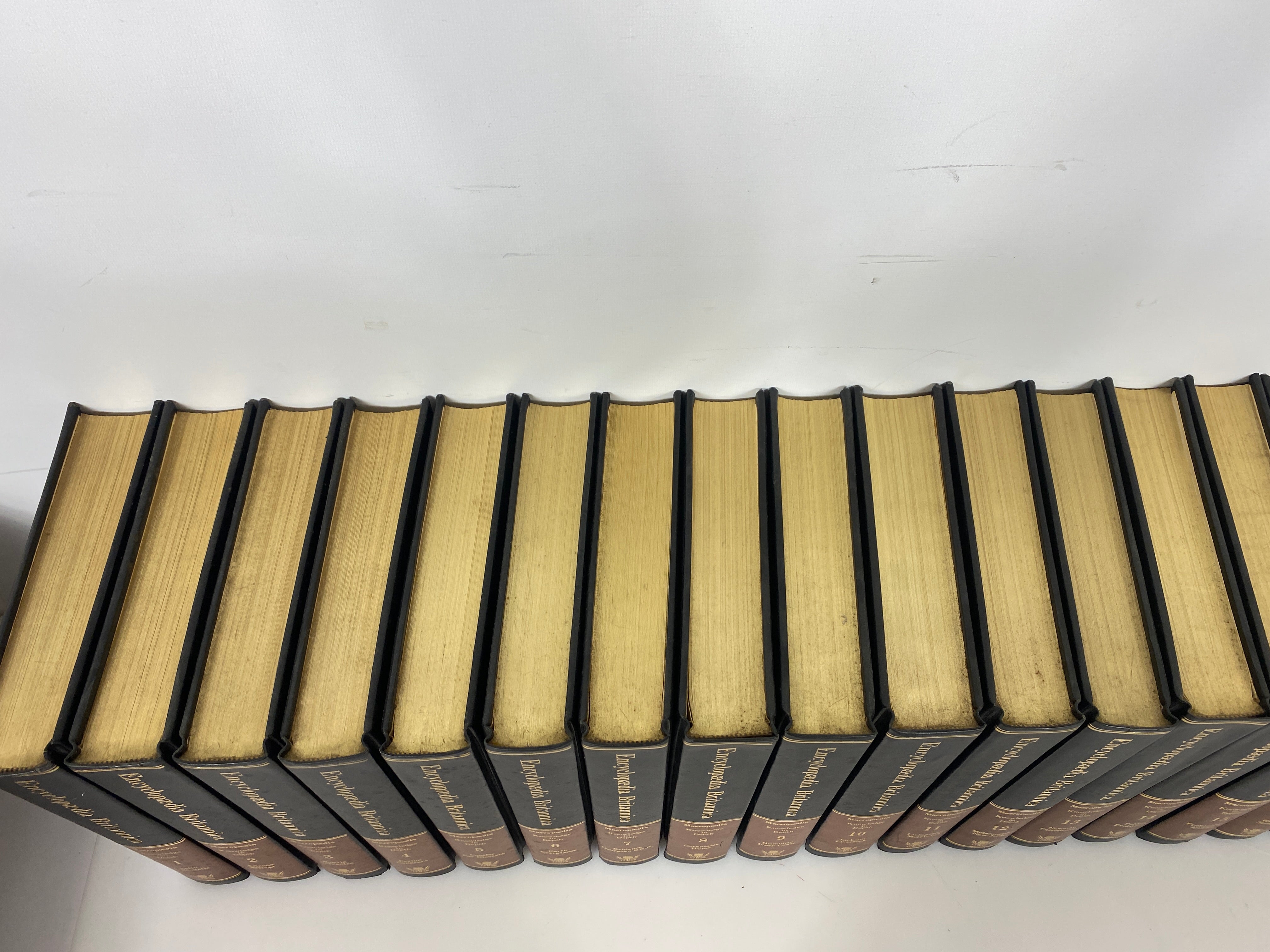 Set of 30 Encyclopedia Britannica Macro/Micropaedia 1975 HC