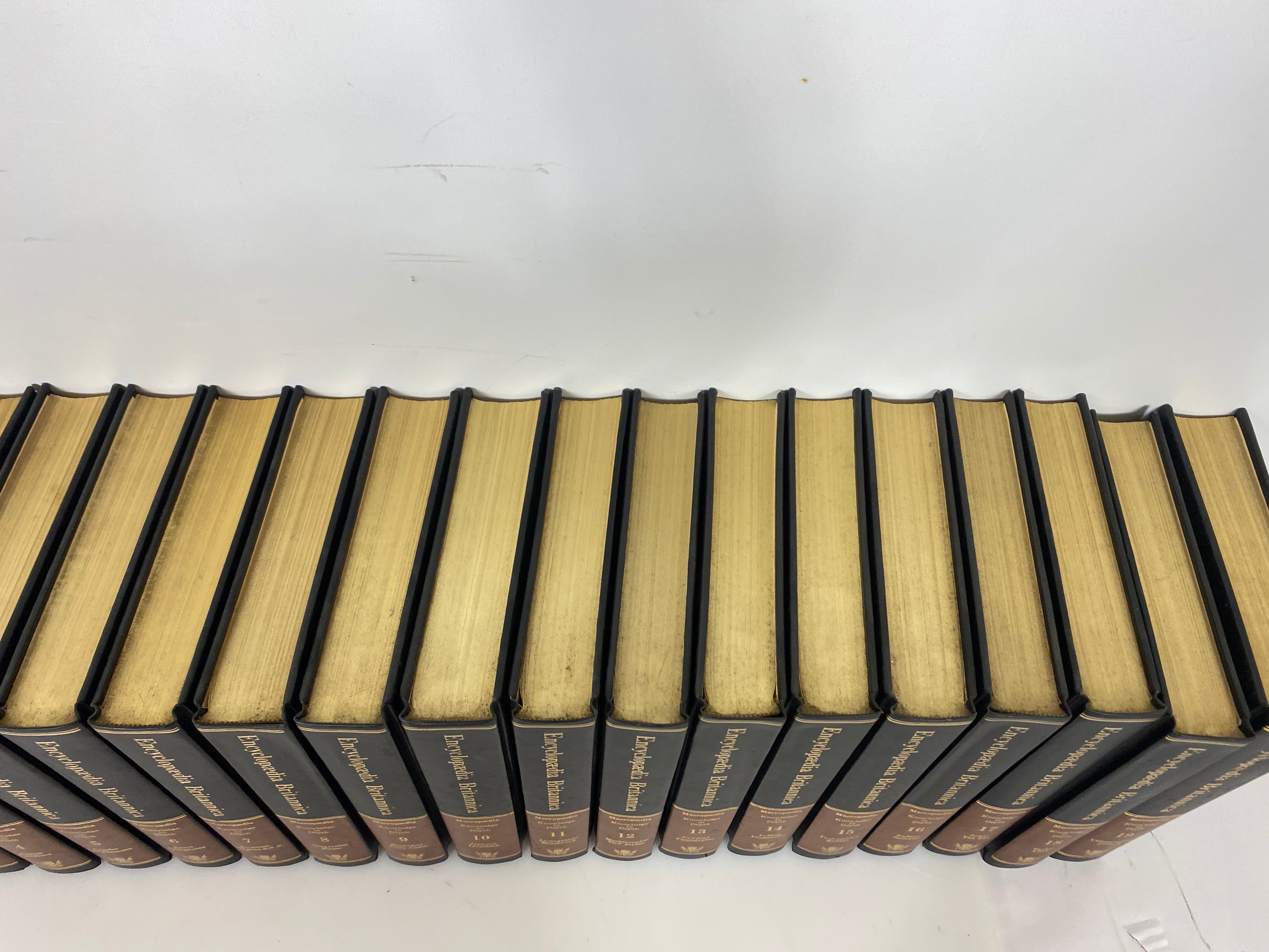 Set of 30 Encyclopedia Britannica Macro/Micropaedia 1975 HC
