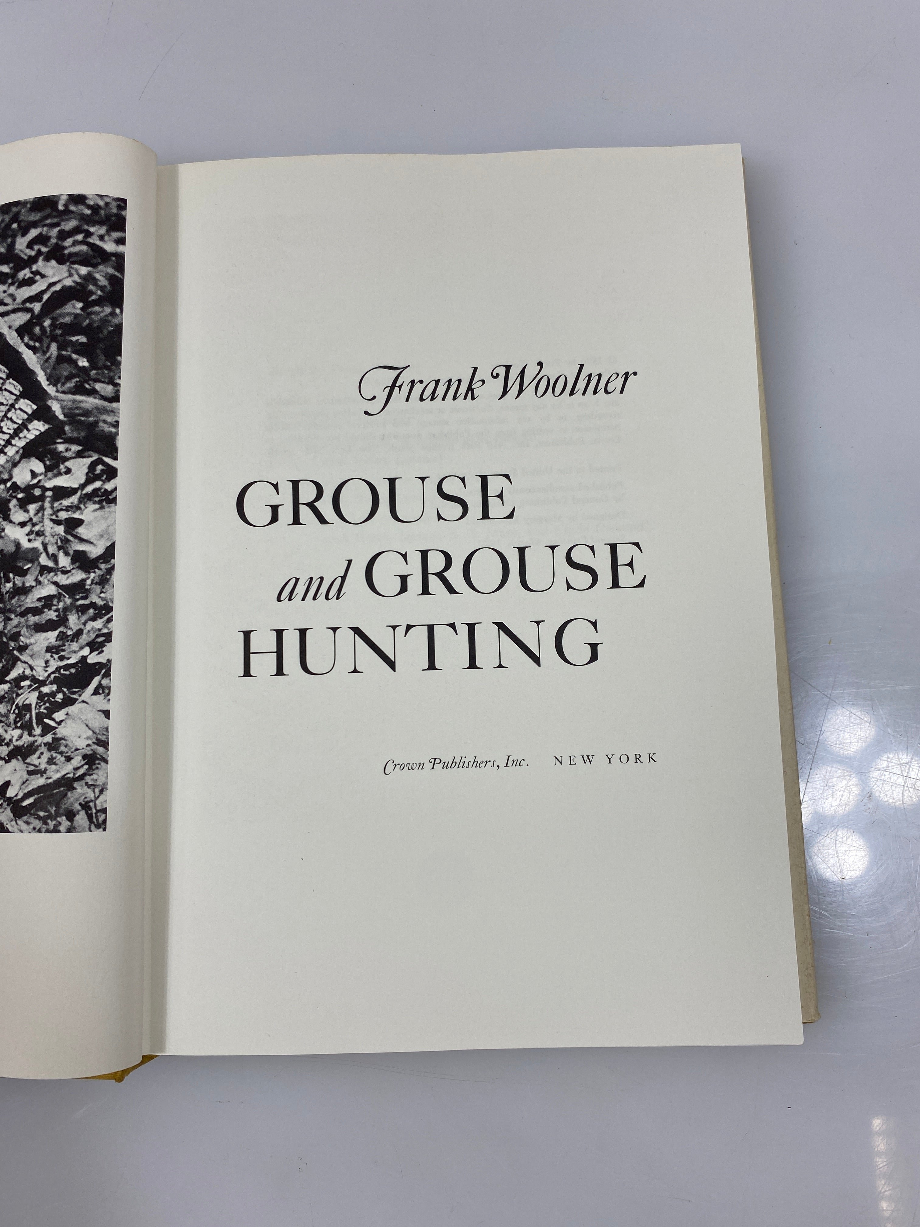 Set of 4: Hunting and Game Books Grouse/Deer/Game HCDJ