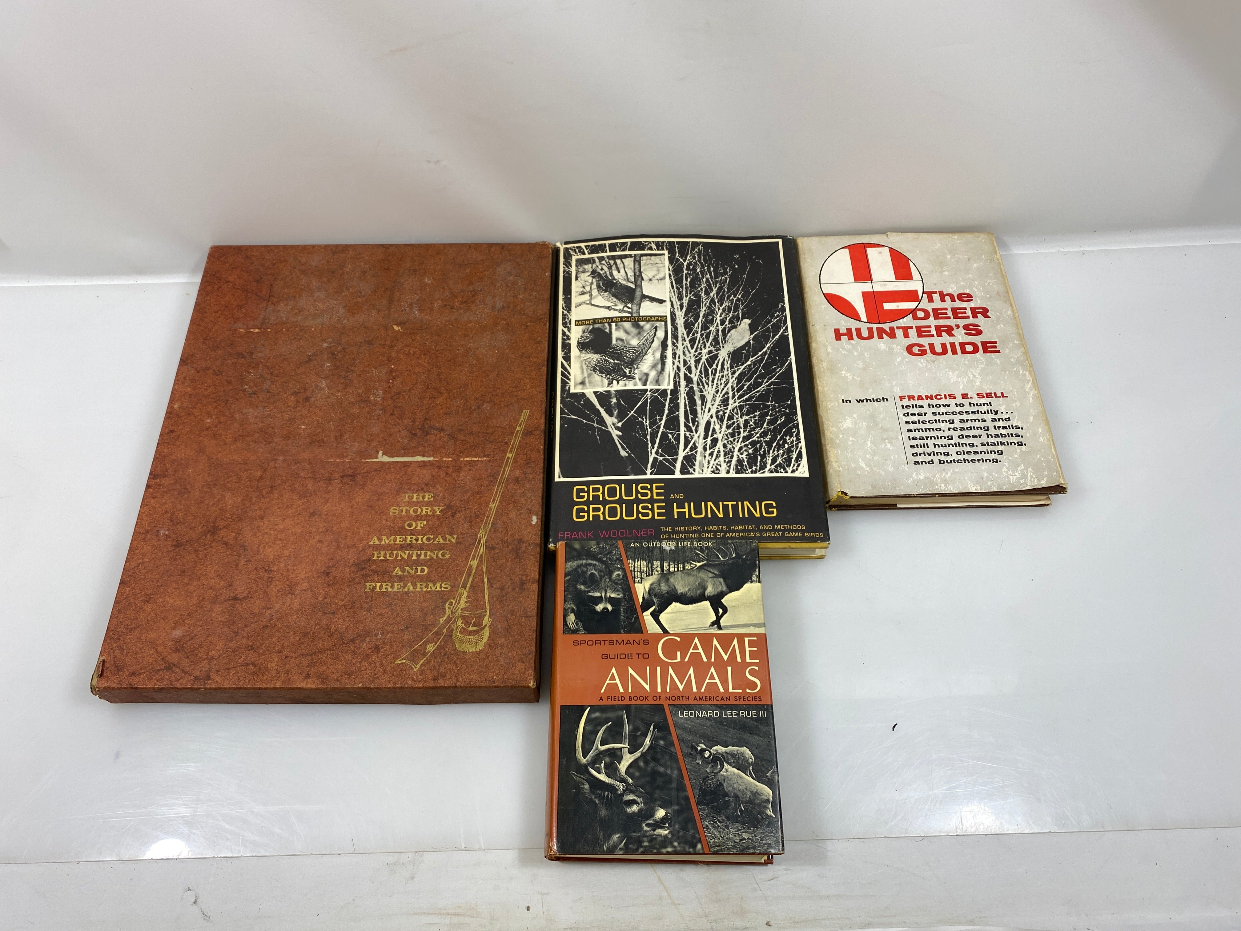 Set of 4: Hunting and Game Books Grouse/Deer/Game HCDJ