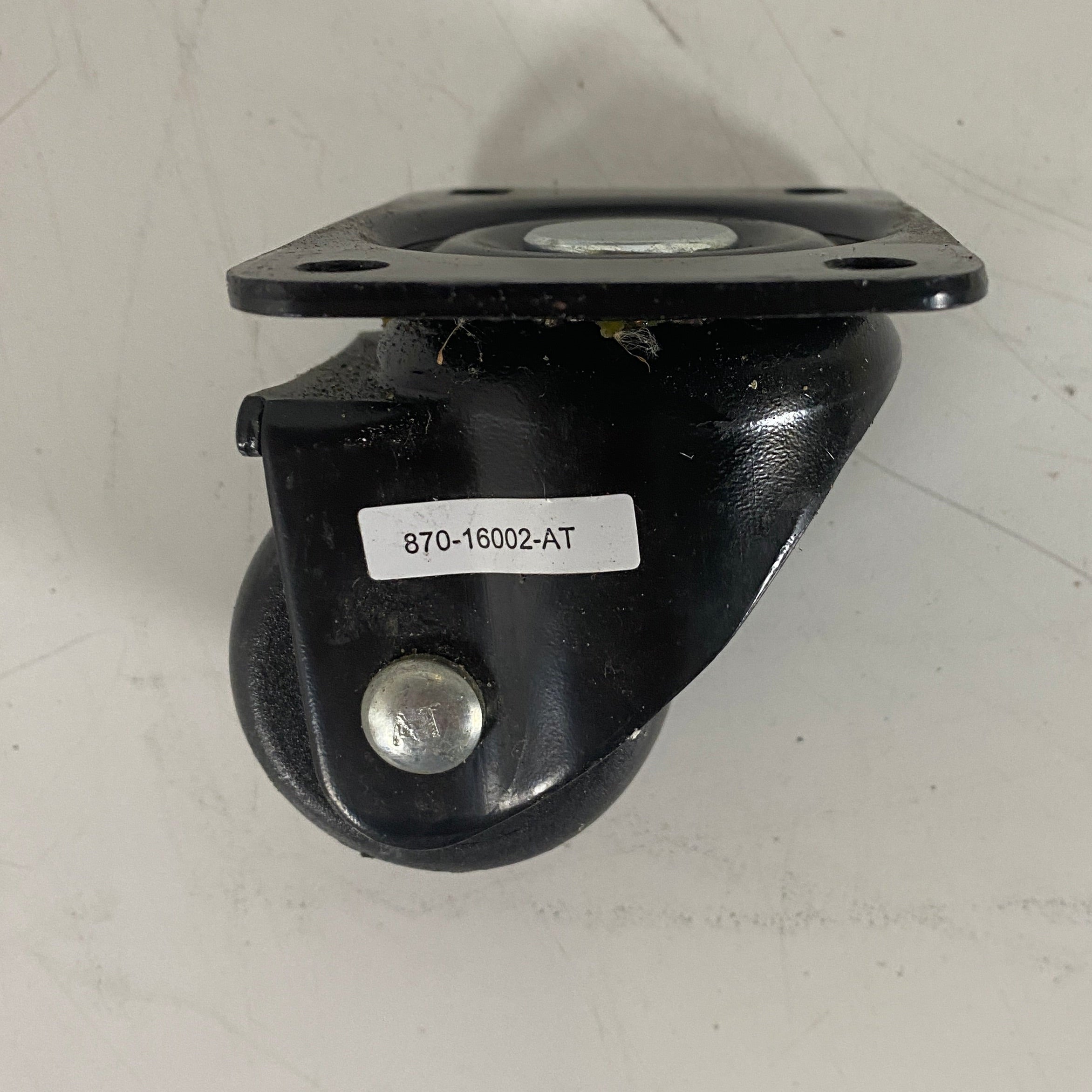 Set of 4 Non Locking Black Casters