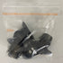 Set of 4 Non Locking Black Casters