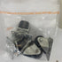 Set of 4 Non Locking Silver Casters
