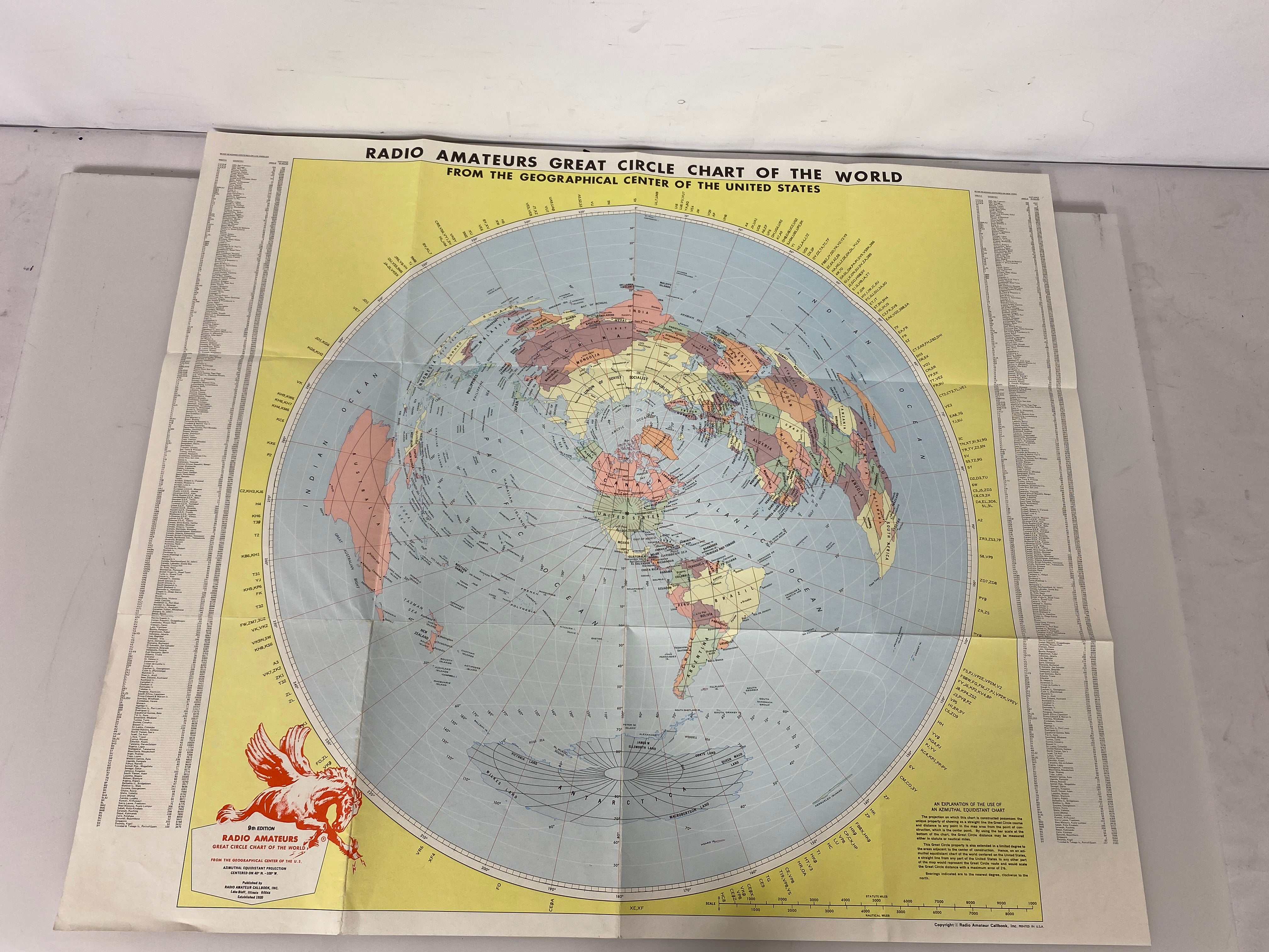 Set of 4: Radio Amateurs Premix Maps