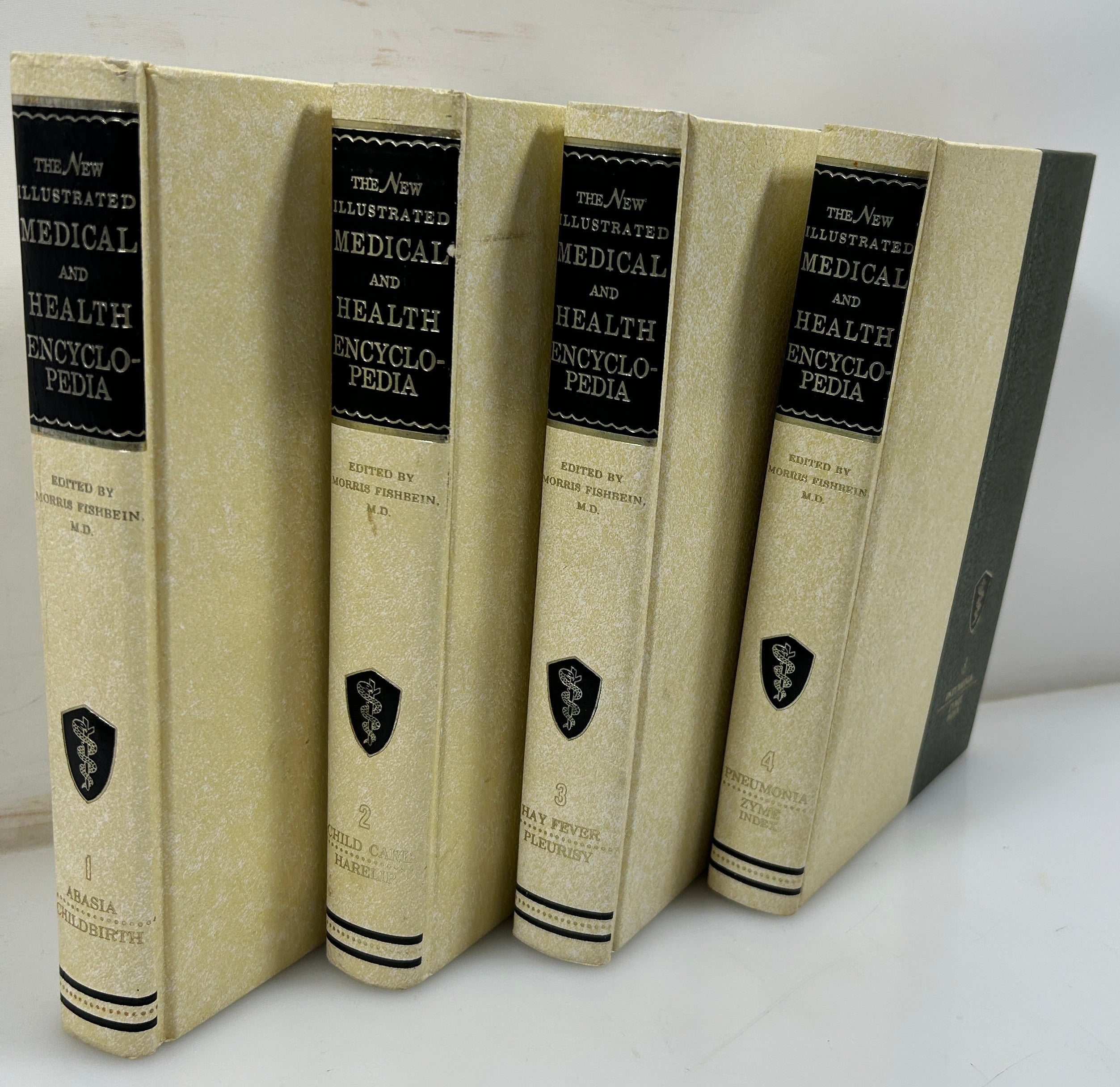 Set of 4 The New Illustrated Medical & Health Encyclopedia Ed Fishbein 1975 HC