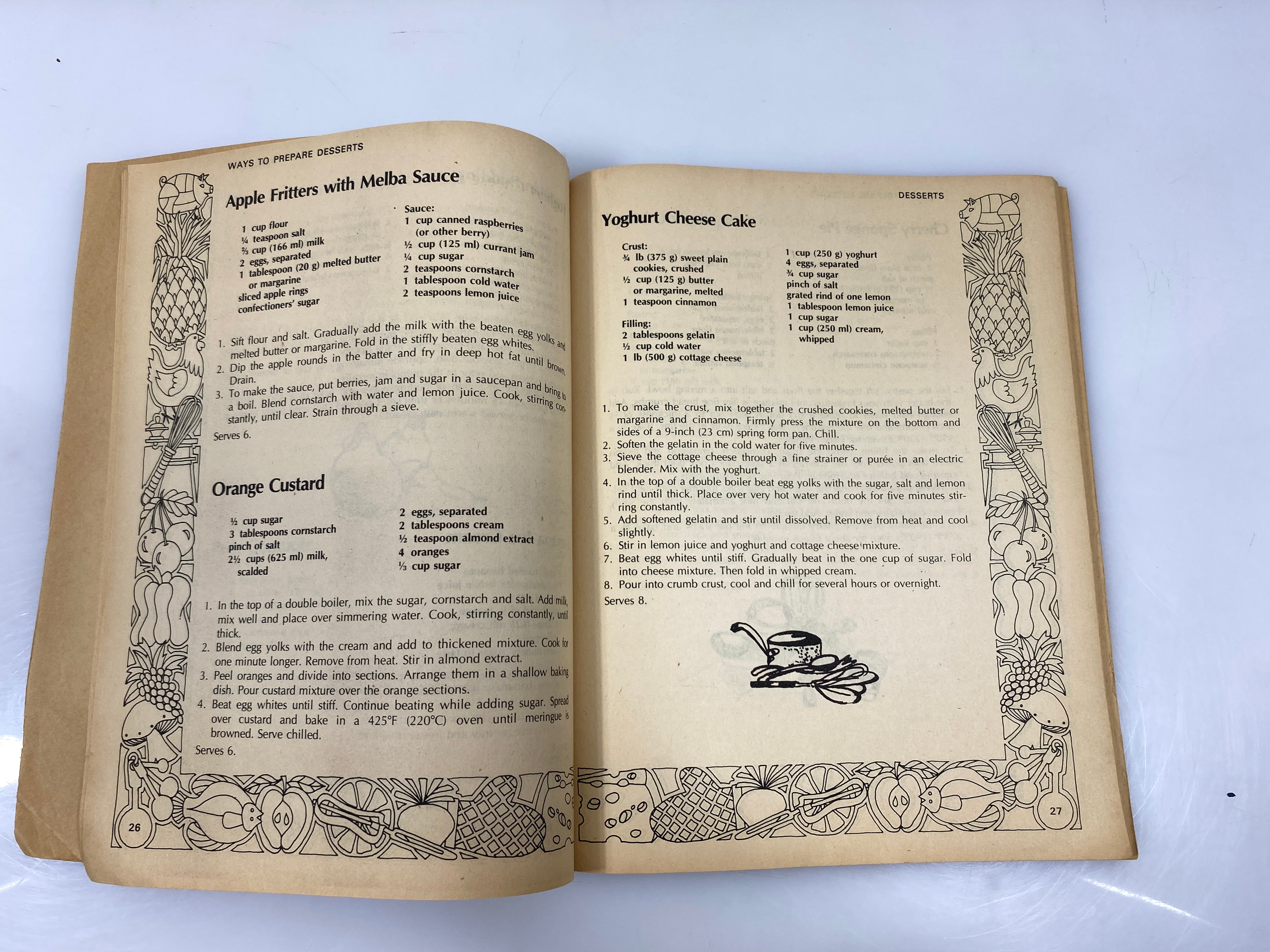 Set of 4: Wonderful Ways to Prepare Soup/Desserts/Meats/Stews SC