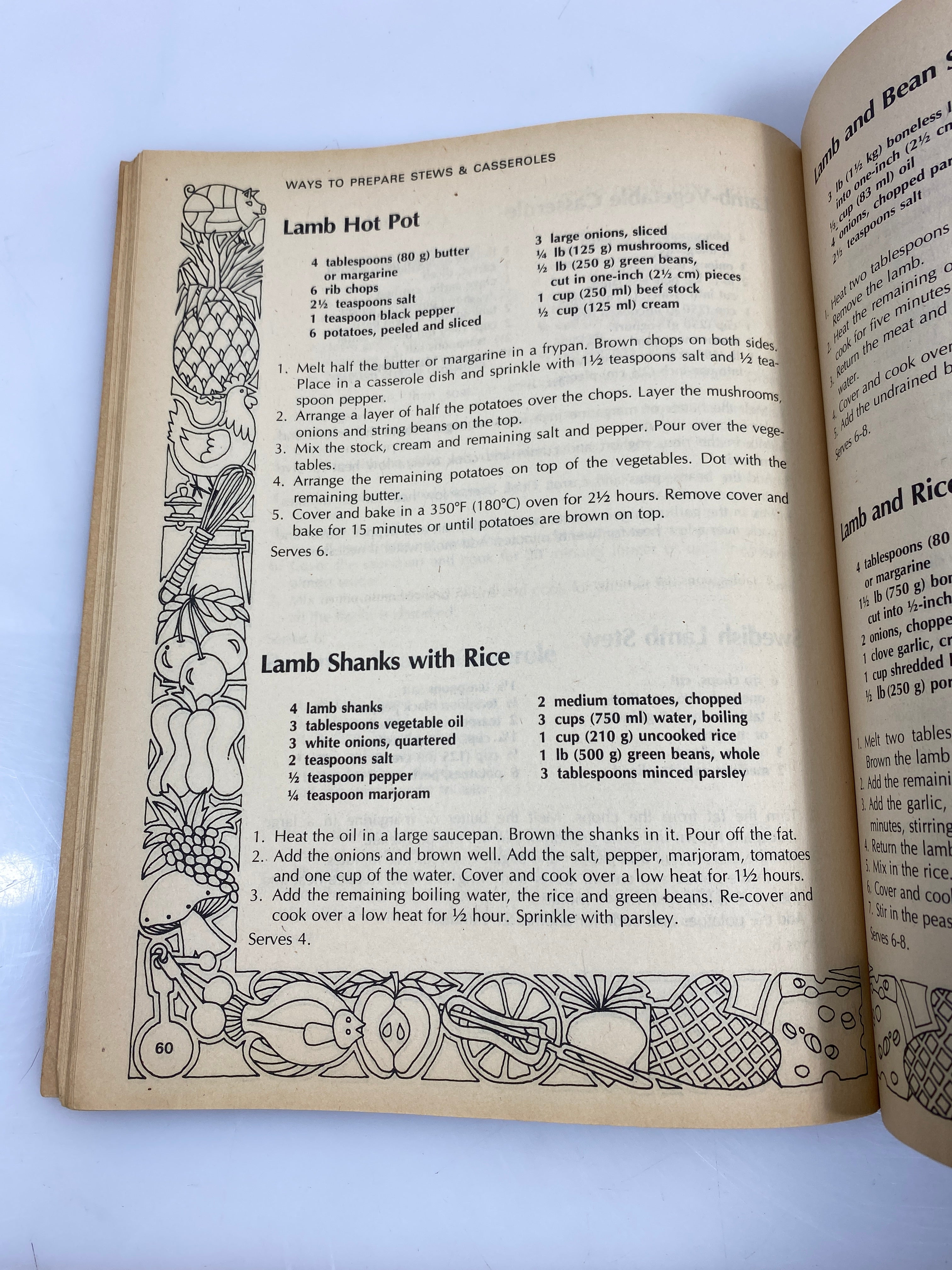 Set of 4: Wonderful Ways to Prepare Soup/Desserts/Meats/Stews SC