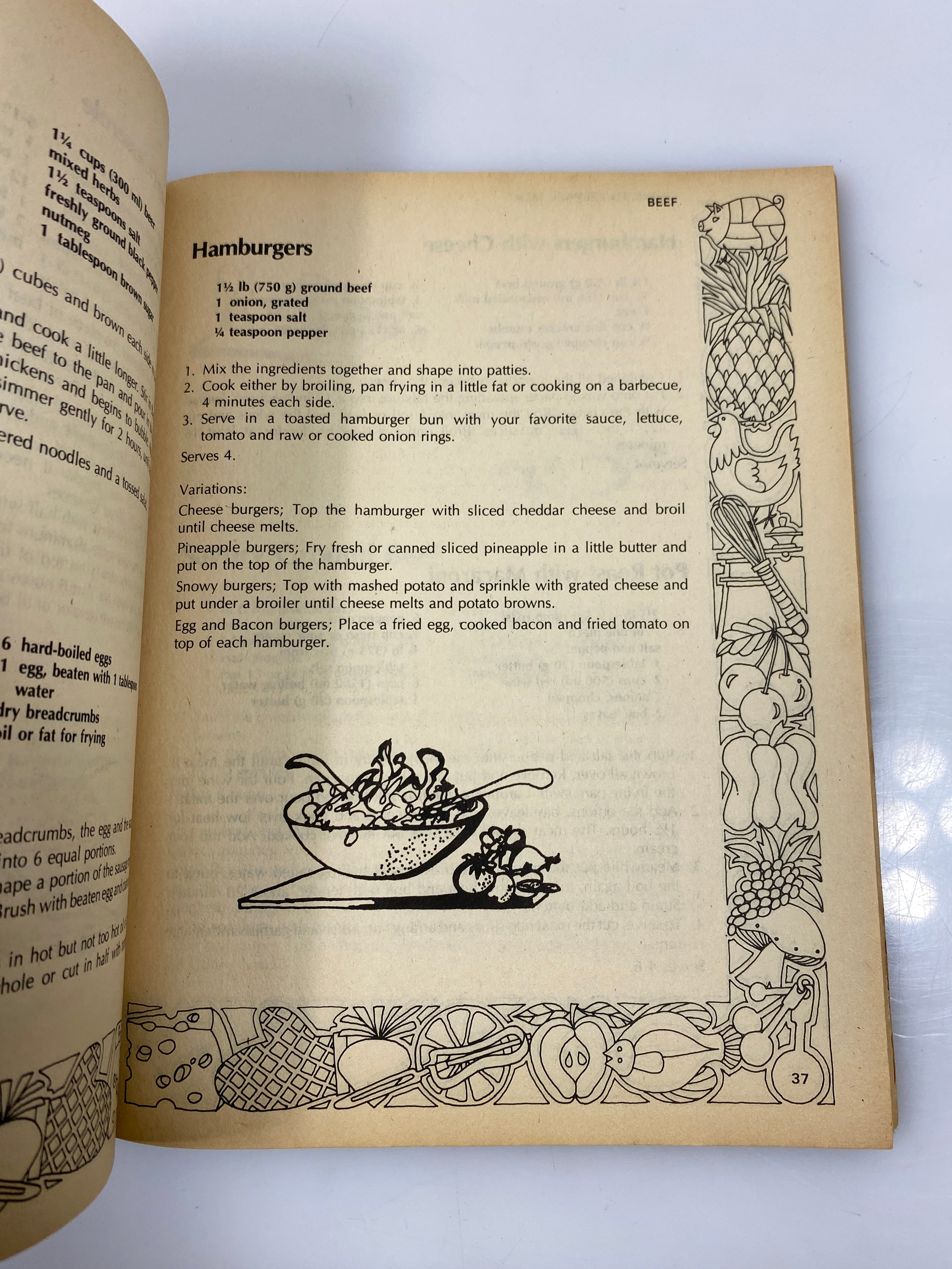 Set of 4: Wonderful Ways to Prepare Soup/Desserts/Meats/Stews SC