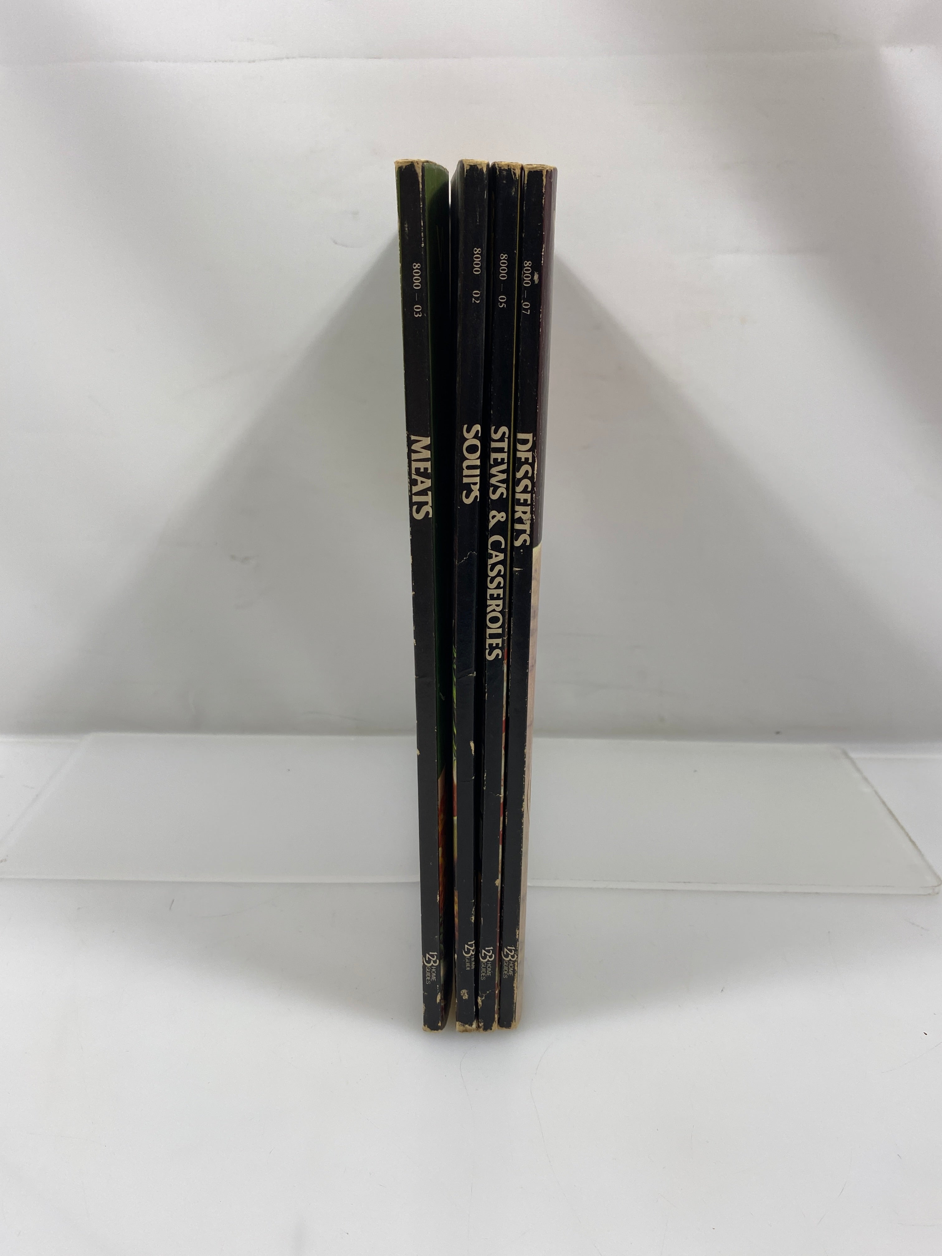 Set of 4: Wonderful Ways to Prepare Soup/Desserts/Meats/Stews SC