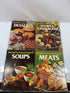 Set of 4: Wonderful Ways to Prepare Soup/Desserts/Meats/Stews SC