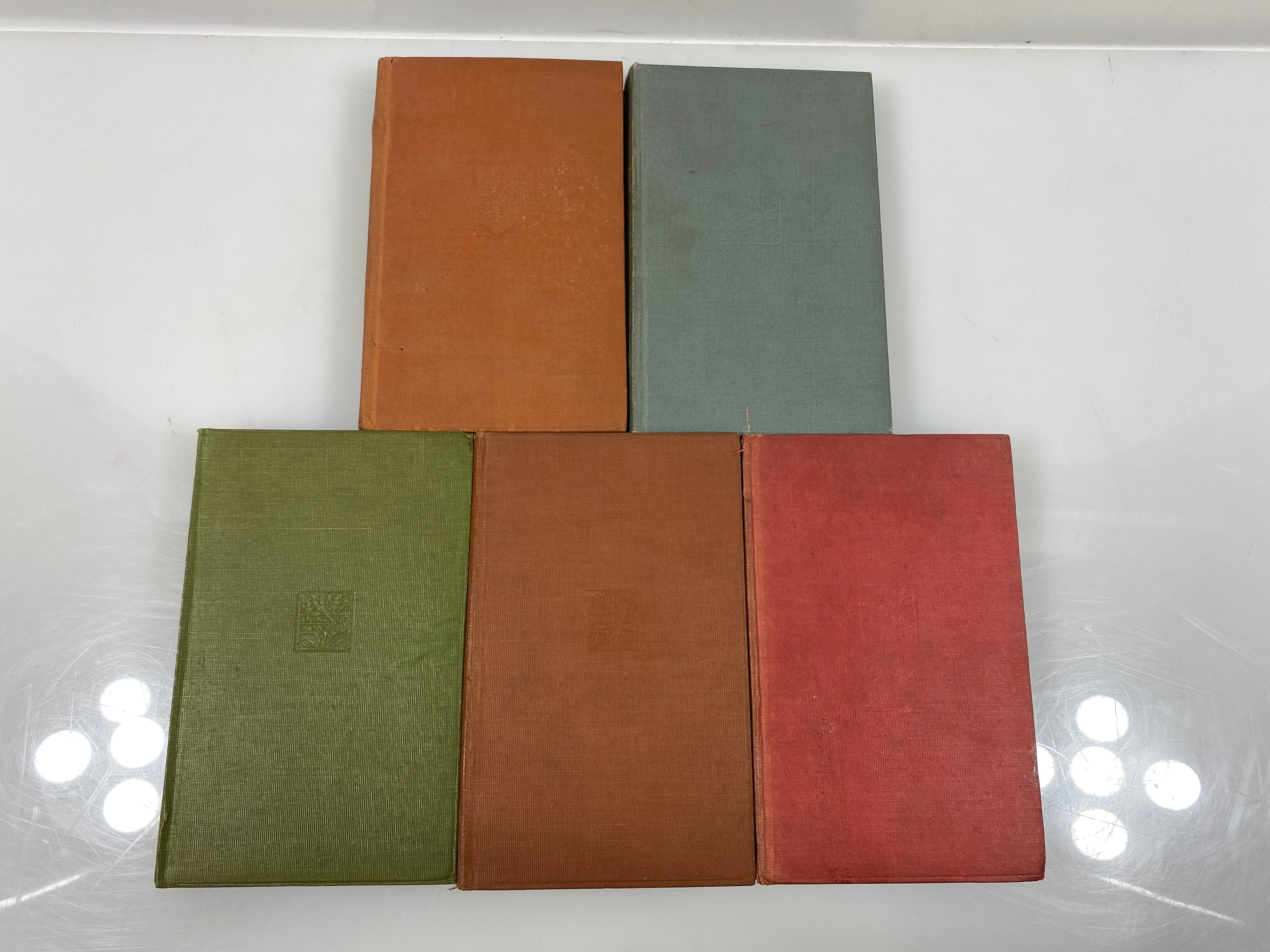 Set of 5: Every Man's Library Walton, Hawthorne, Arnold, Ibsen Gibbon 1909-12 HC
