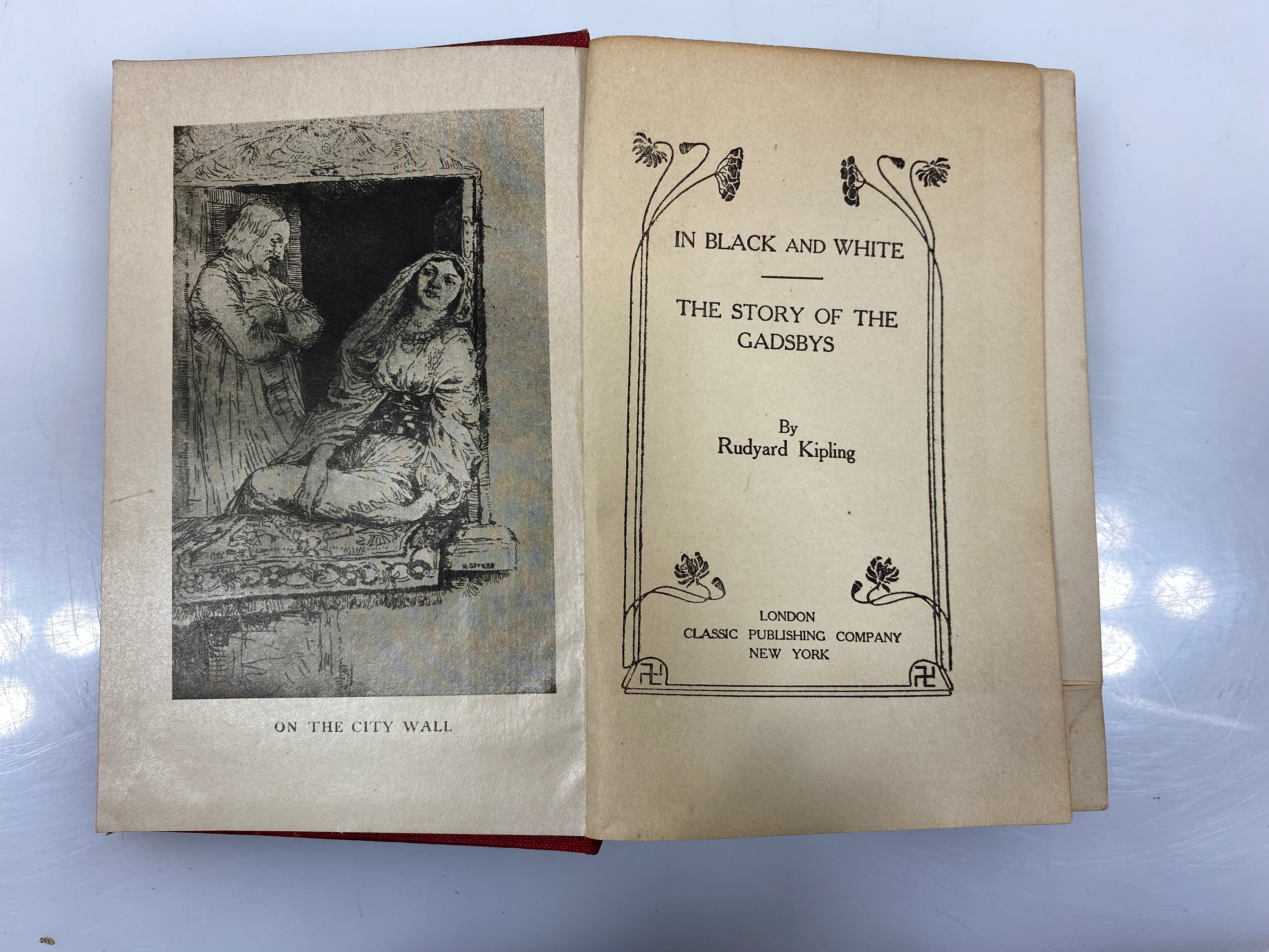 Set of 5 Rudyard Kipling Classic Publishing Company HC