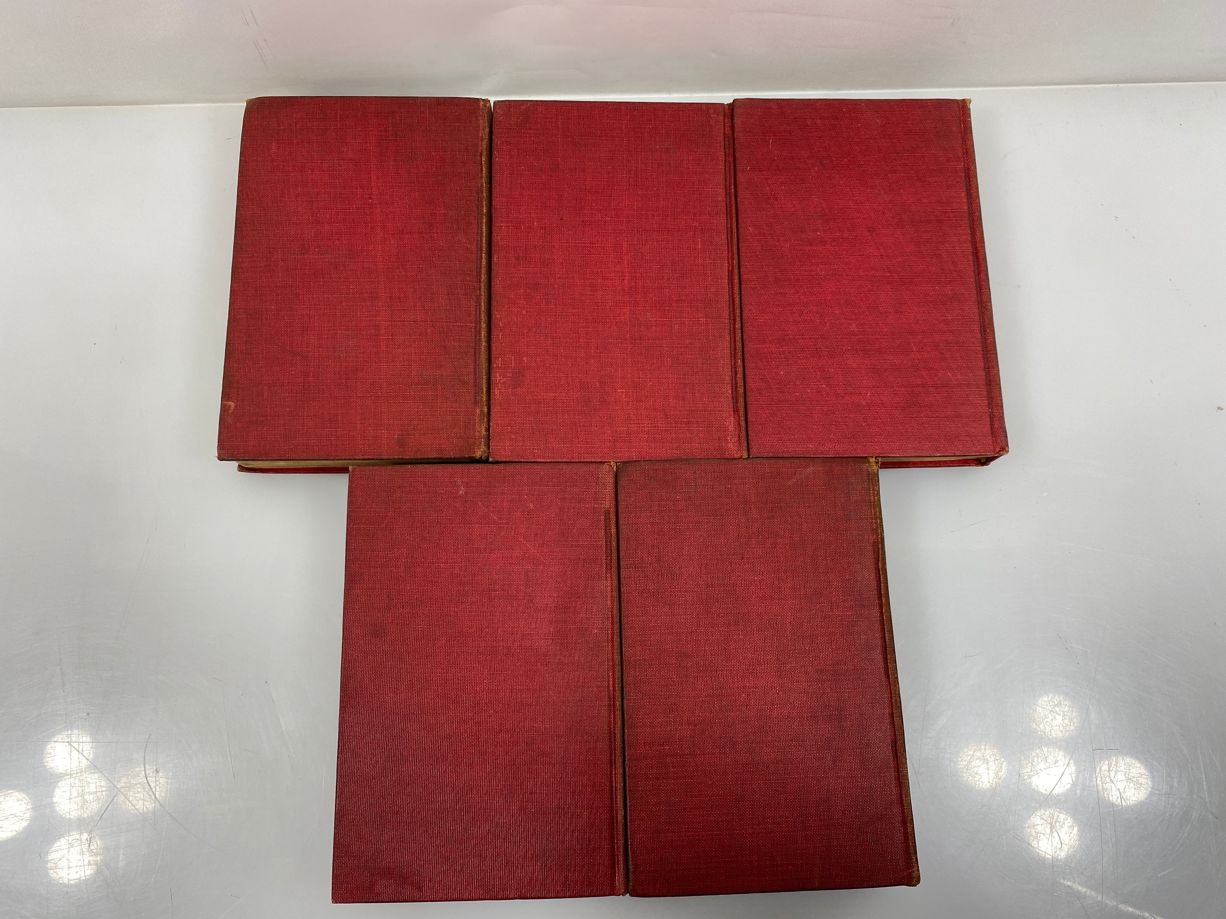 Set of 5 Rudyard Kipling Classic Publishing Company HC