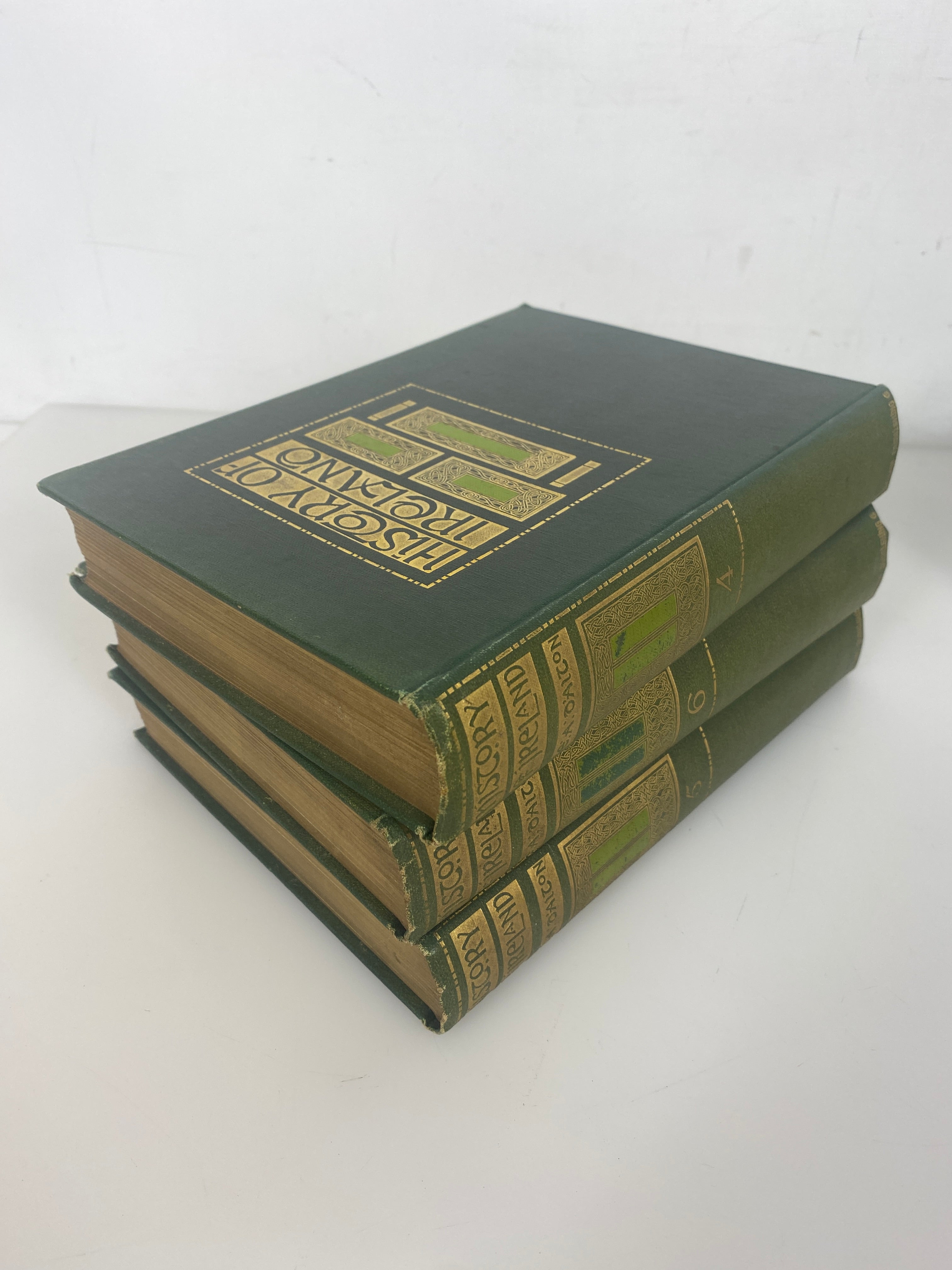 Set of 6 History of Ireland EA D'Alton 1910