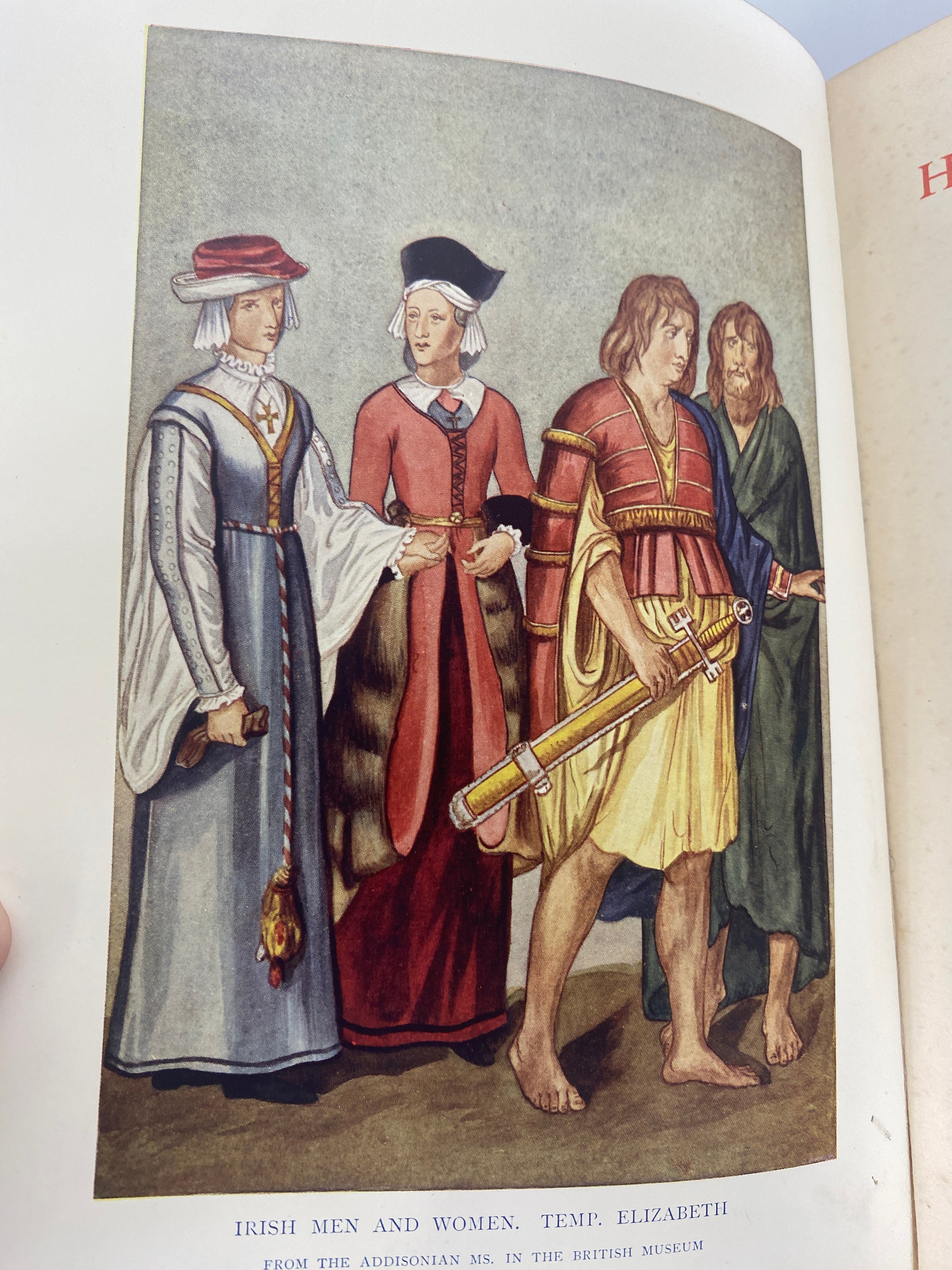 Set of 6 History of Ireland EA D'Alton 1910