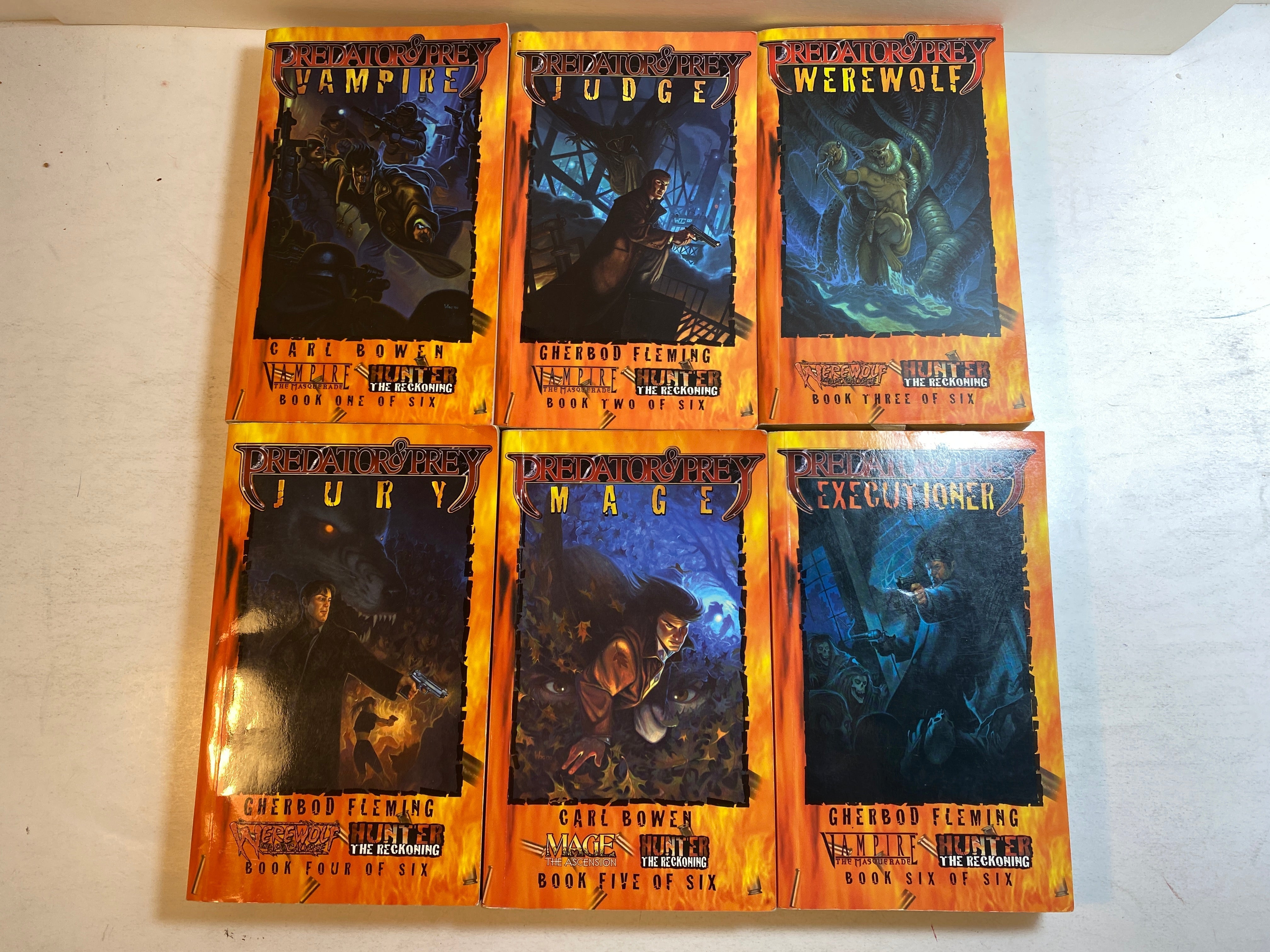 Set of 6 Predator & Prey Series Paperback 2000-2002