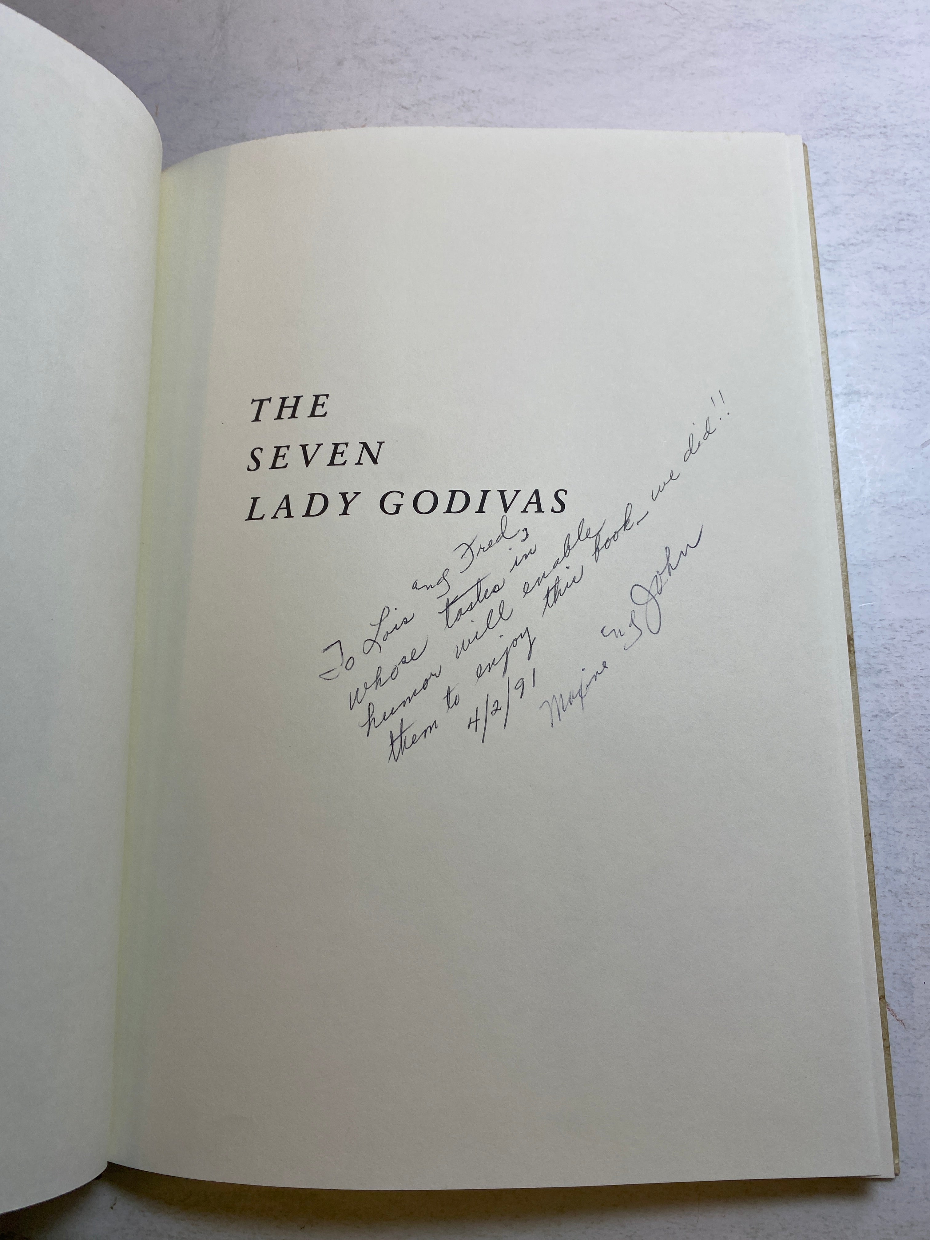 Seven Lady Godivas Dr. Seuss HCDJ 1987