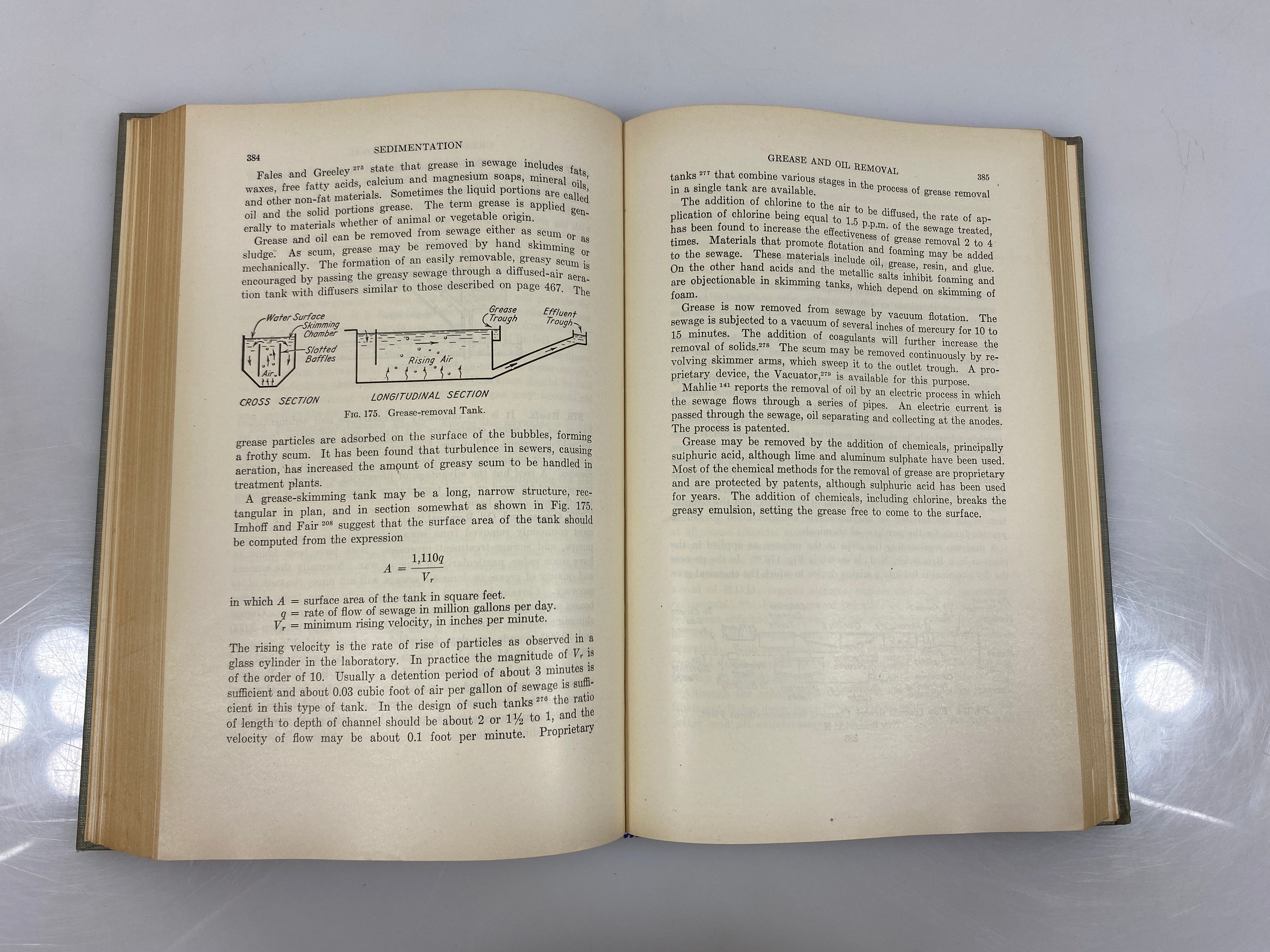 Sewerage and Sewage Treatment by Babbitt 6th Ed. 1949 HC
