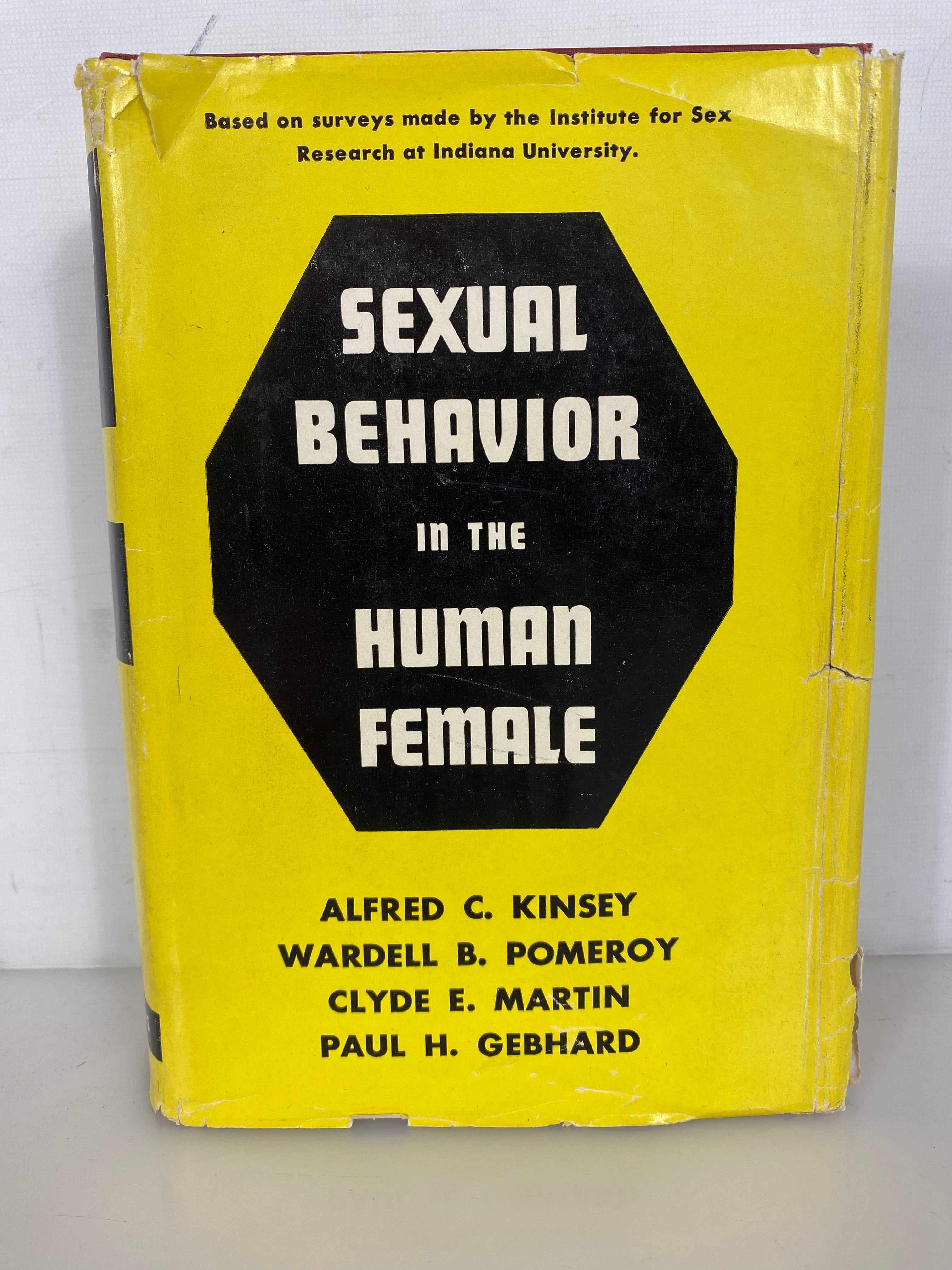 Sexual Behavior in the Human Female by Kinsey 1953 1st Edition HC DJ