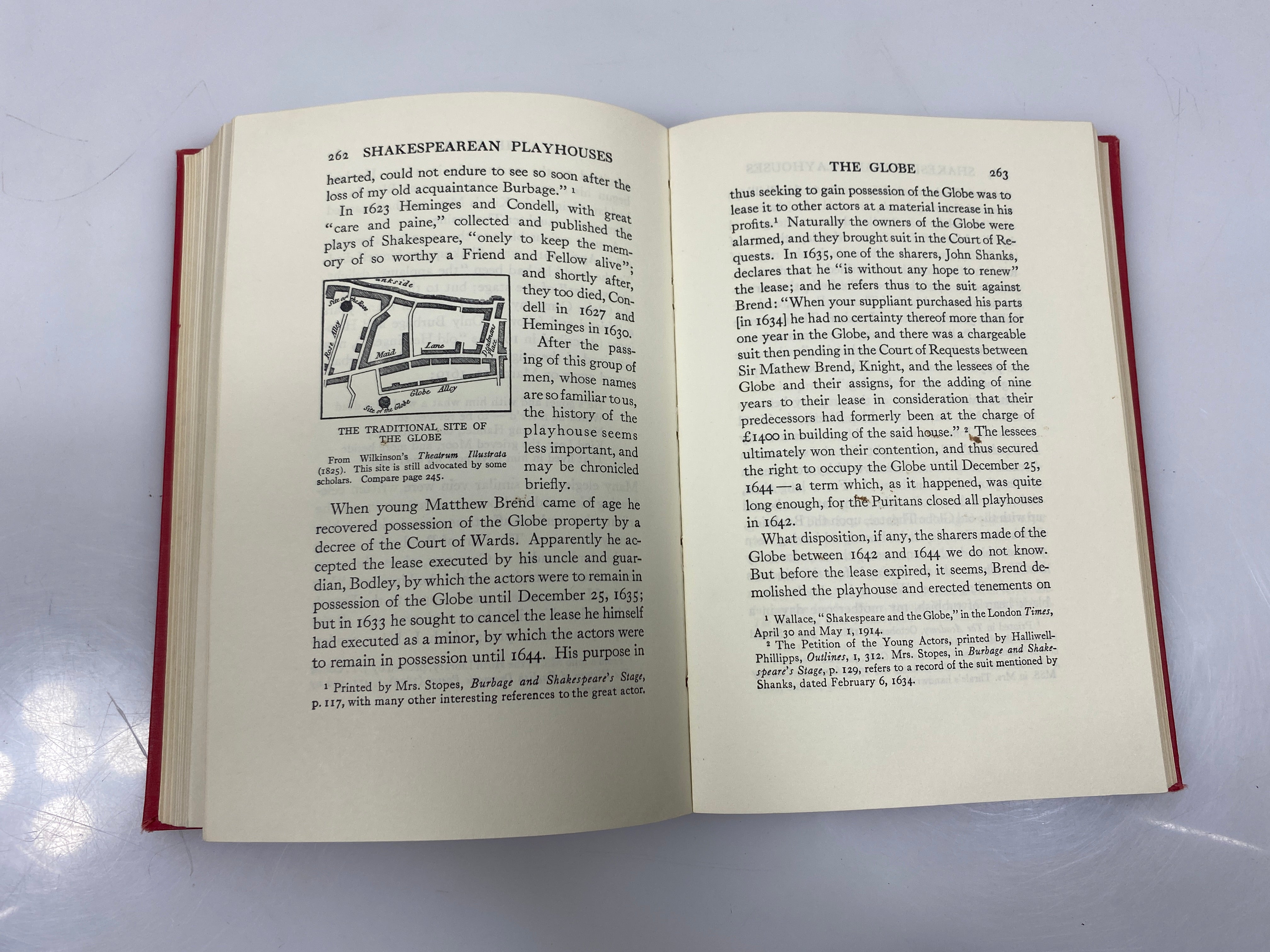 Shakespearean Playhouse by Adams Ex-library 1960 HC
