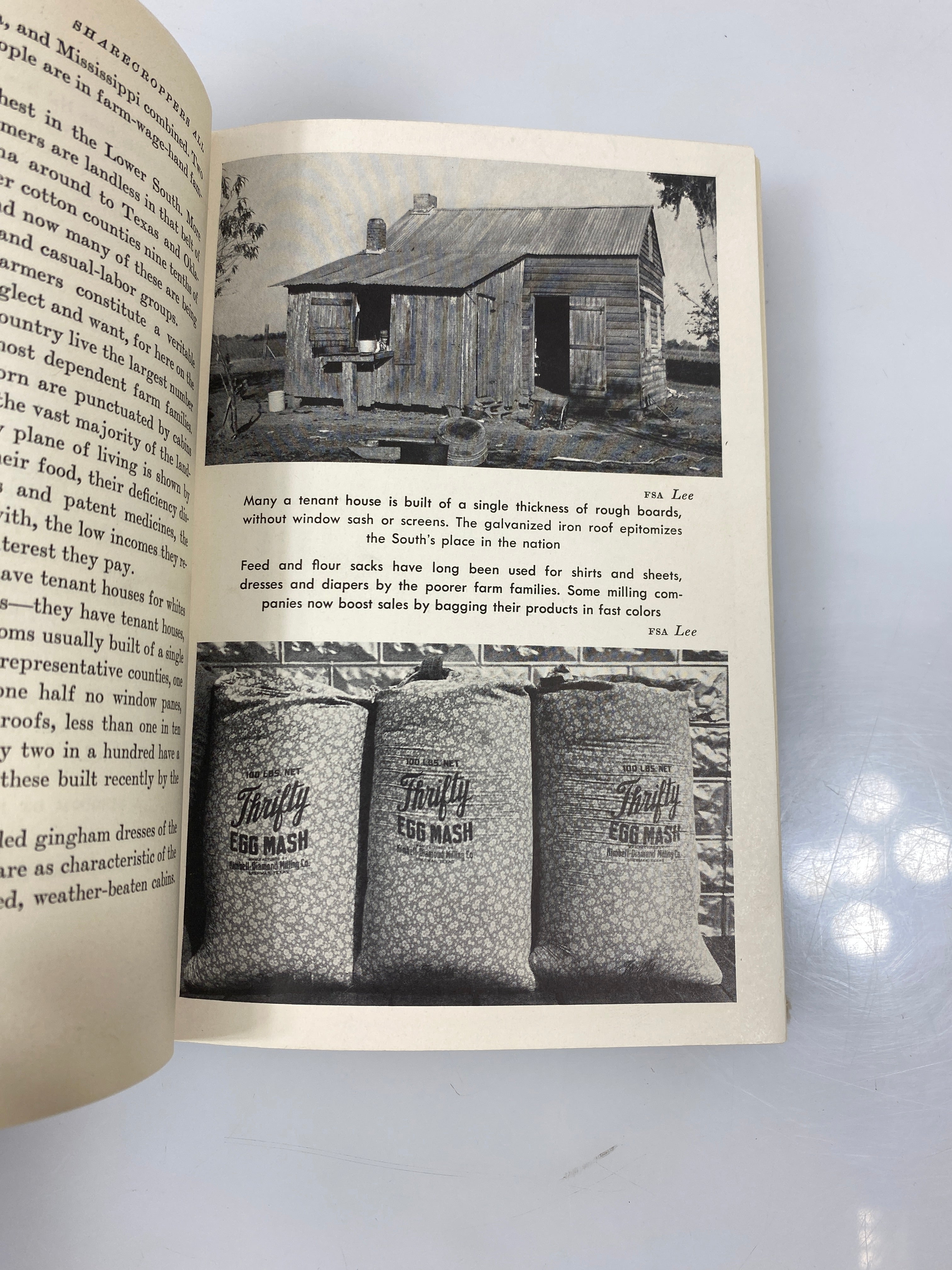 Sharecroppers All by Arthur Raper/Ira Reid Ex-library 1941 HC