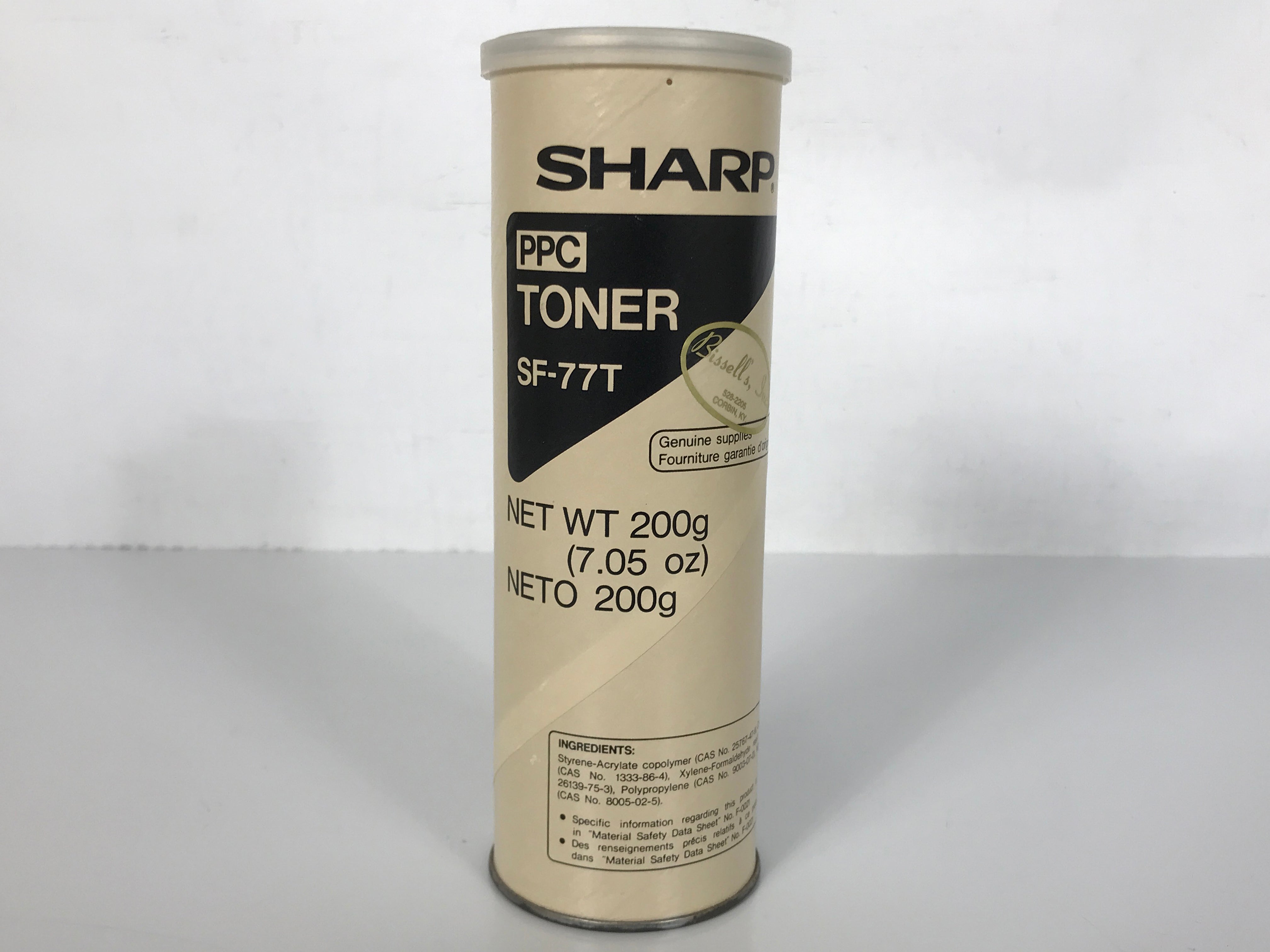 Sharp SF-77T PPC Black Toner