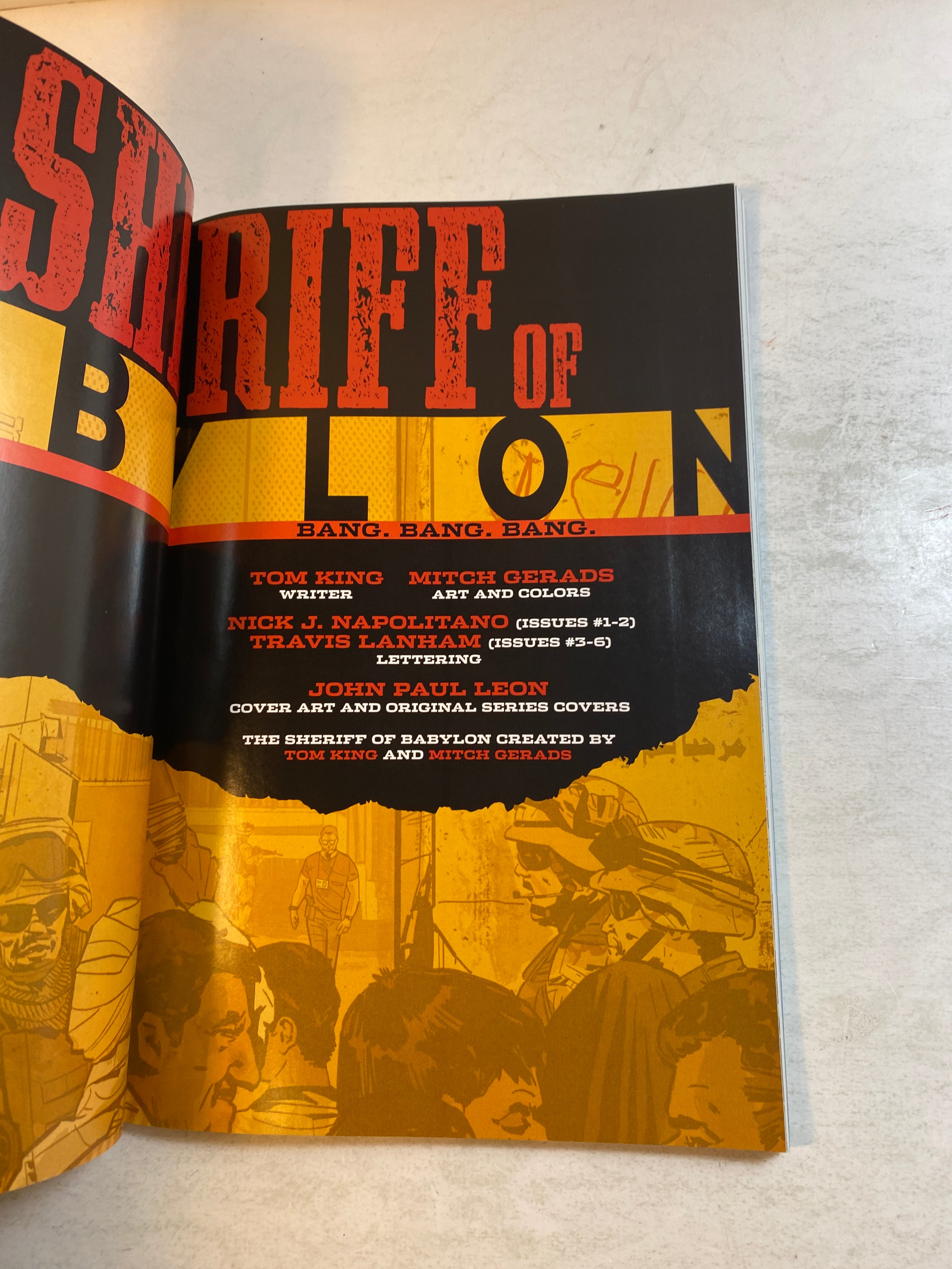 Sheriff of Babylon DC/Vertigo Graphic Novel 2016