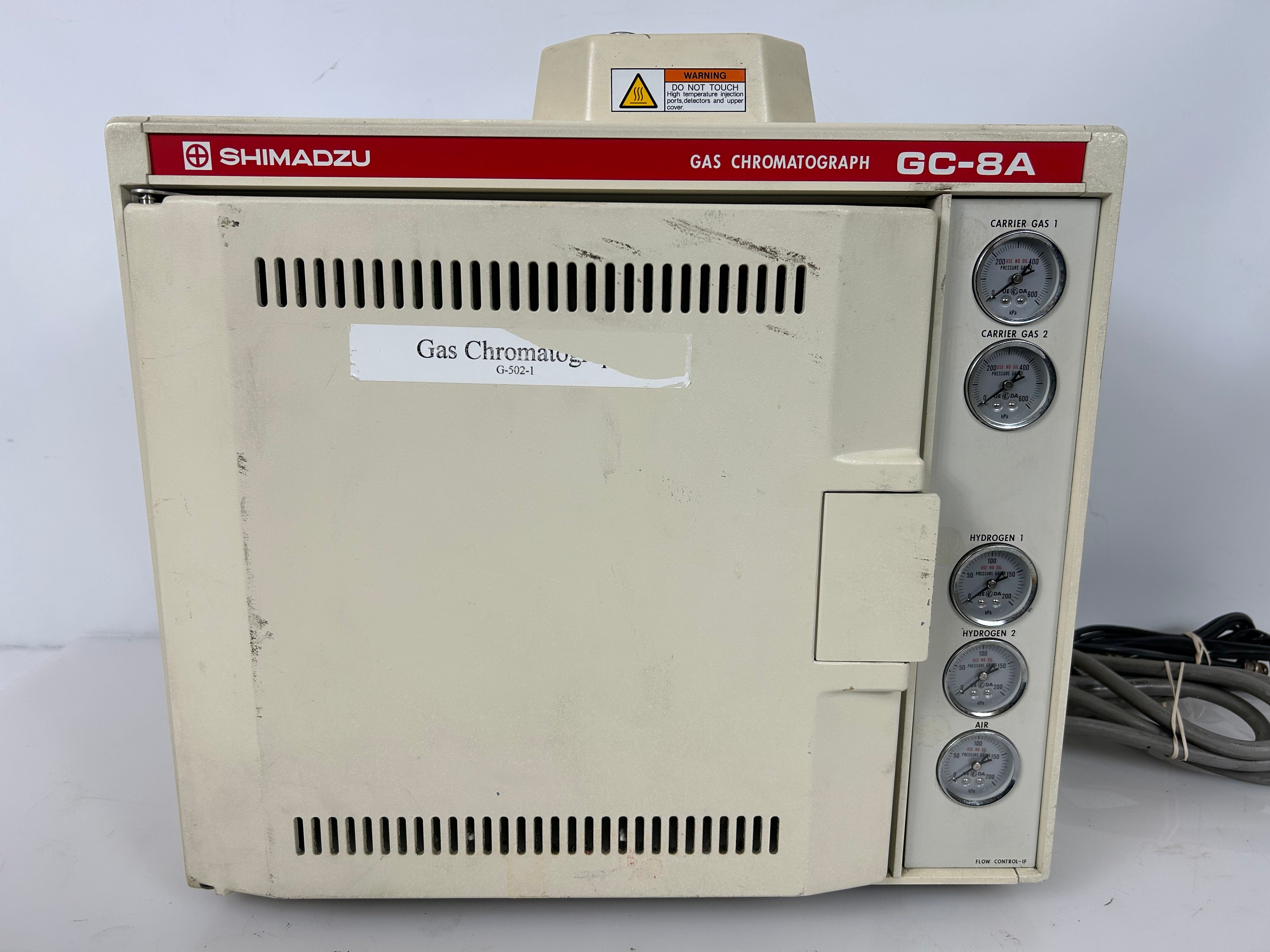 Shimadzu GC-8A Gas Chromatograph Set of 3
