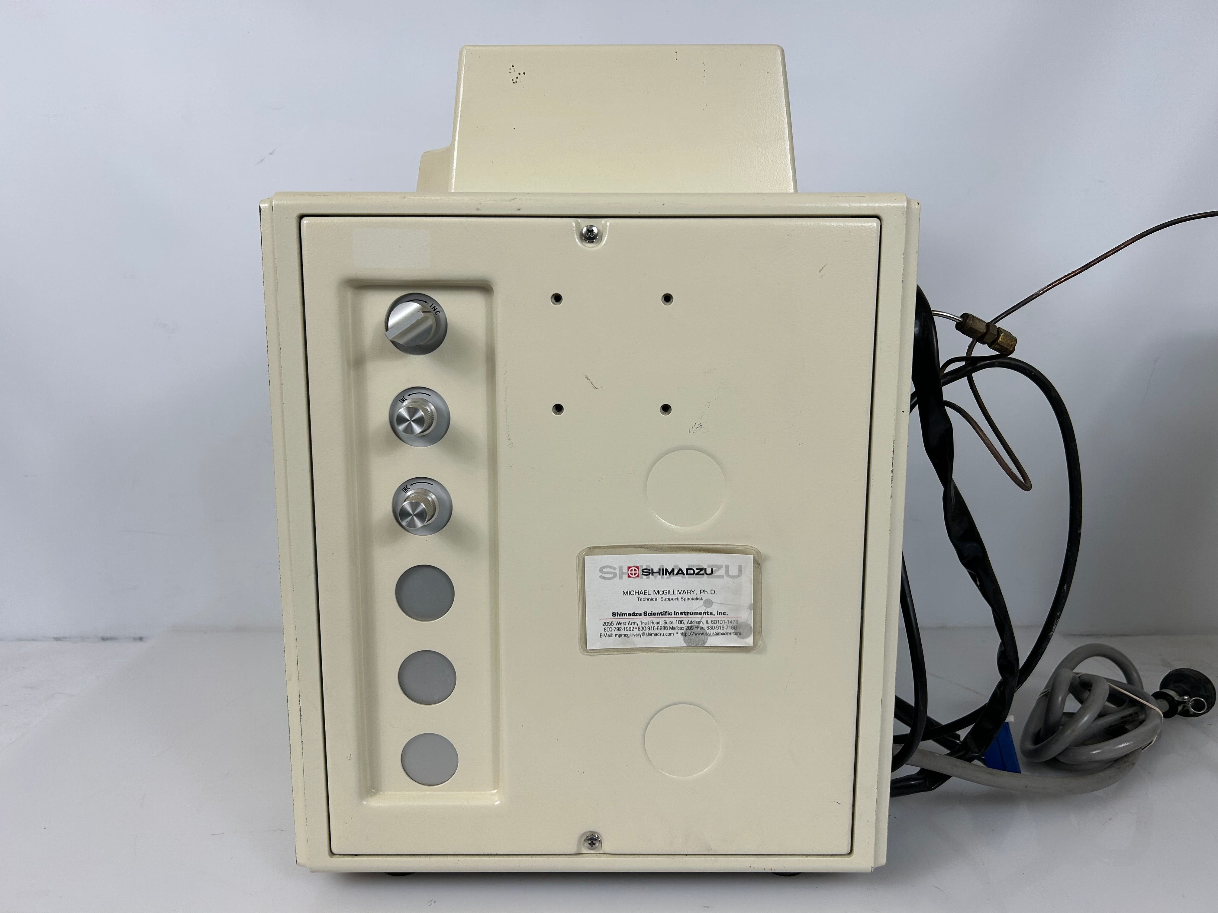 Shimadzu GC-8A Gas Chromatograph Set of 3