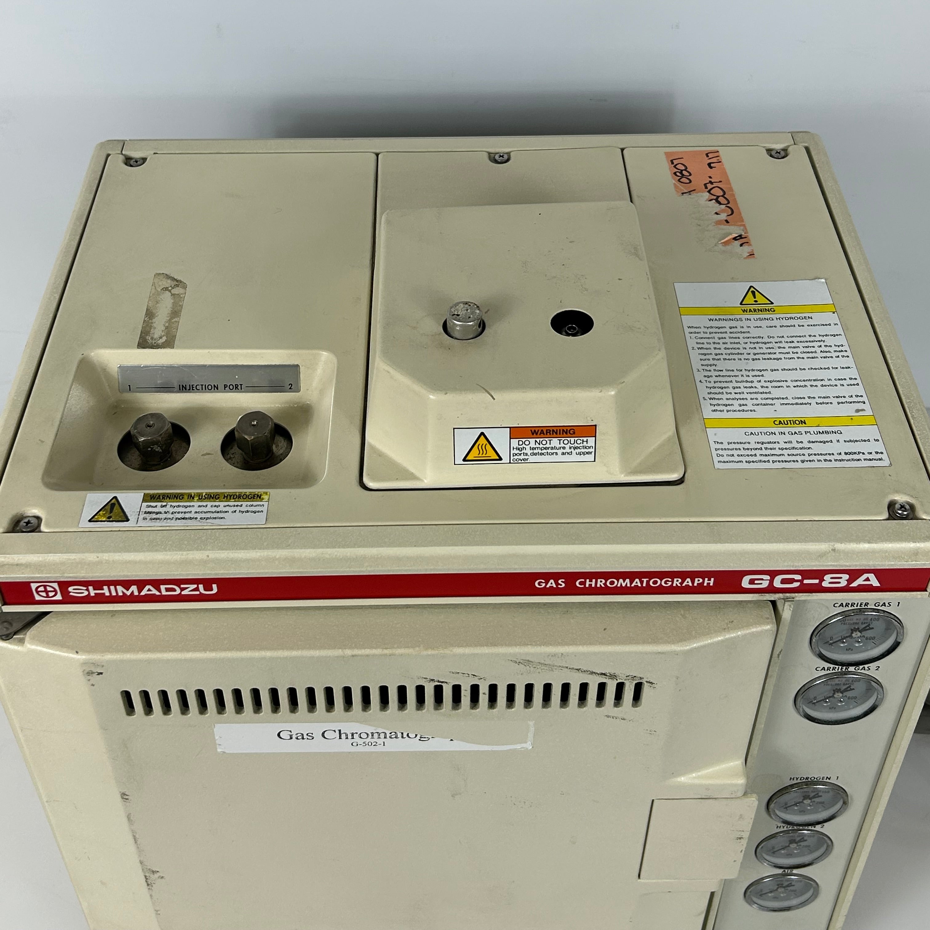 Shimadzu GC-8A Gas Chromatograph Set of 3