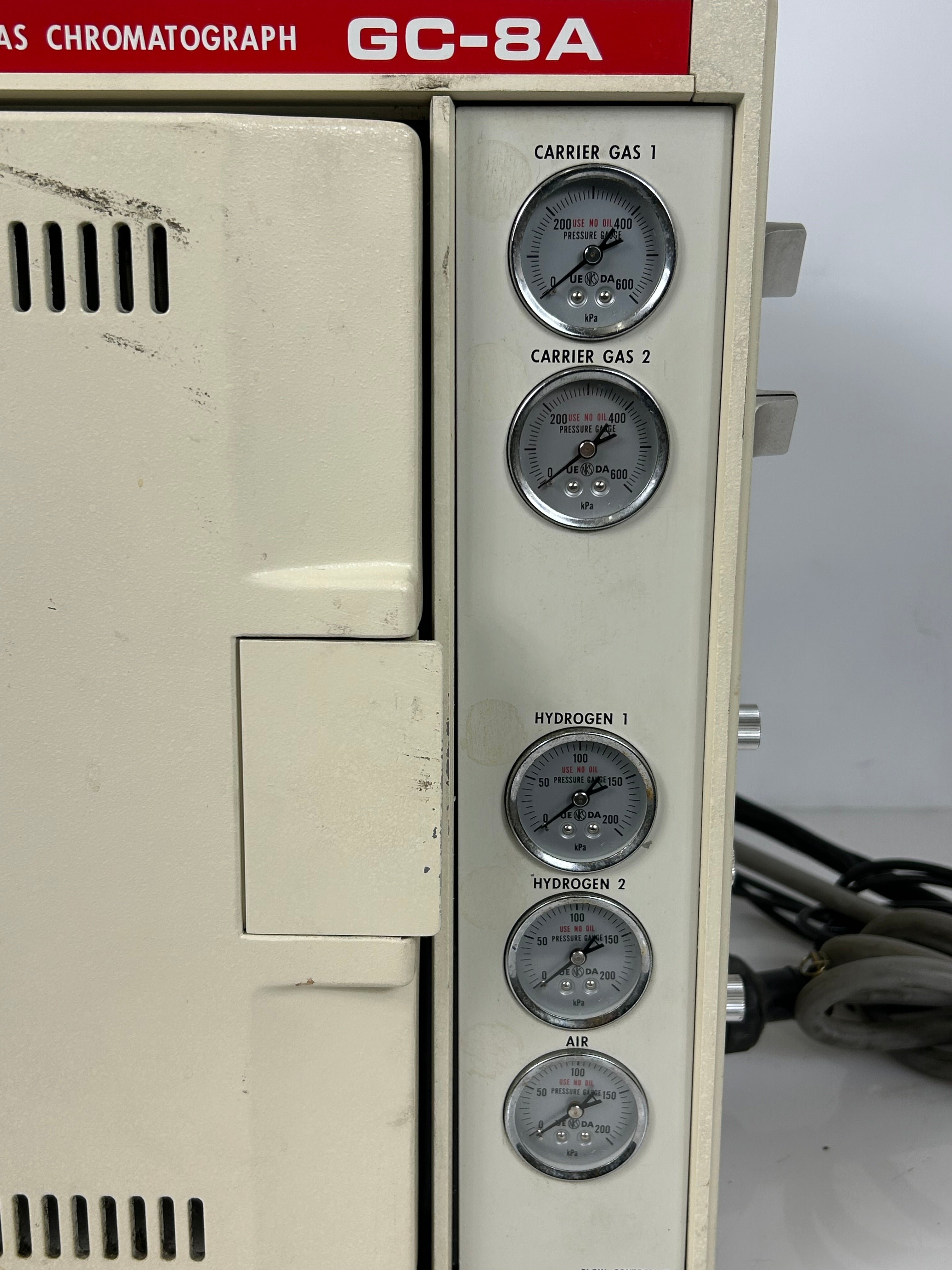 Shimadzu GC-8A Gas Chromatograph Set of 3