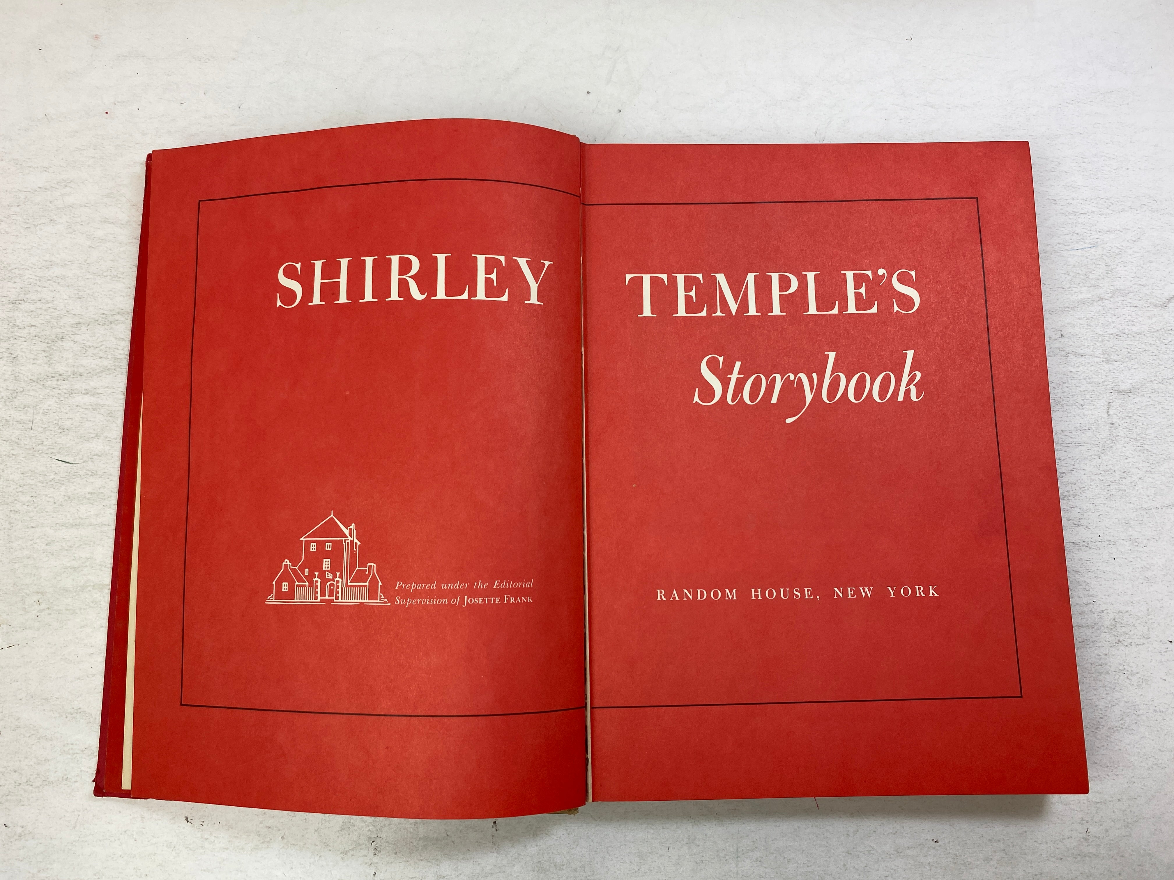 Shirley Temple's Storybook Random House 1958 HC