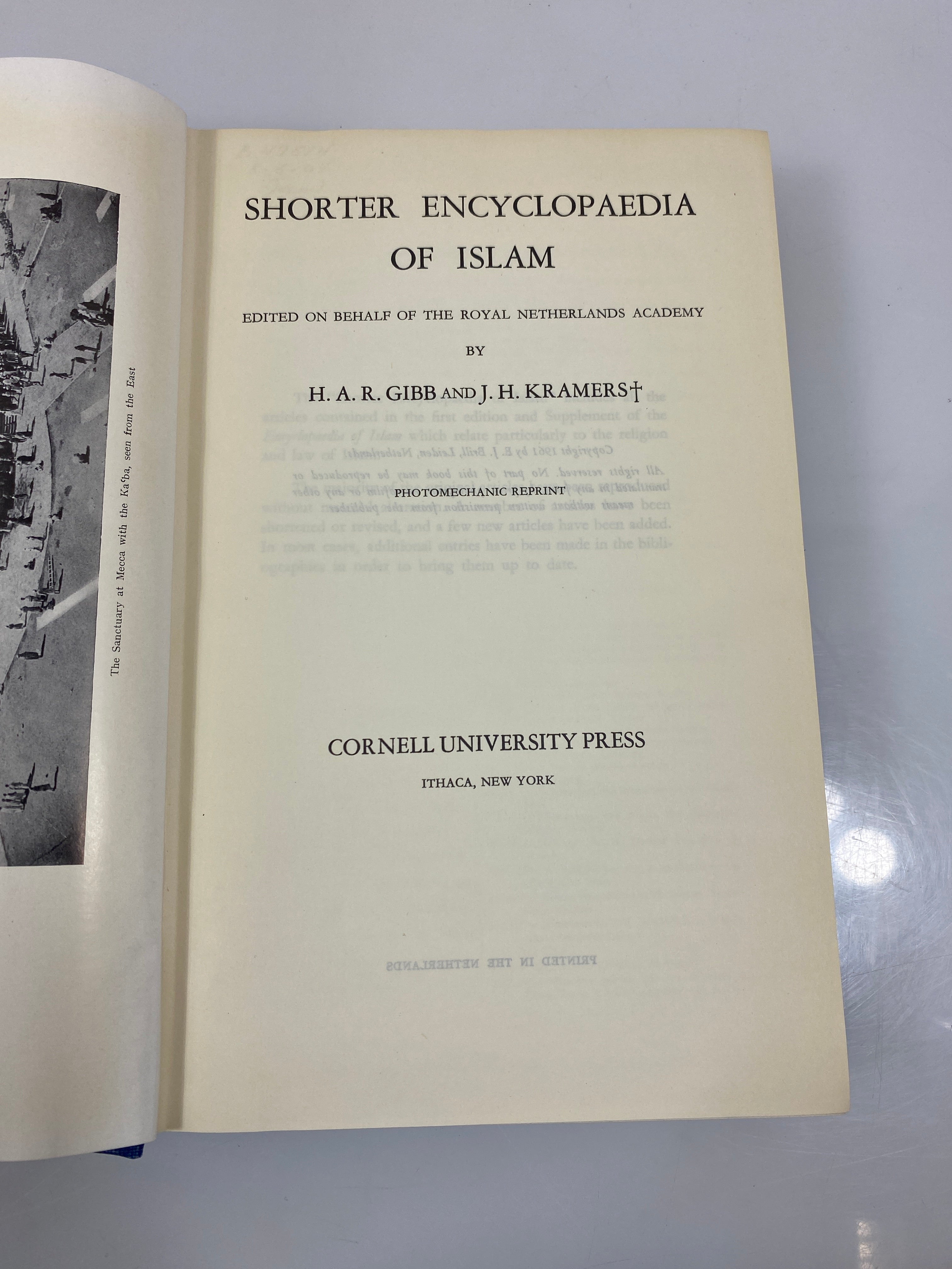Shorter Encyclopedia of Islam Gibb/Kramers Ex-library 1961 HC