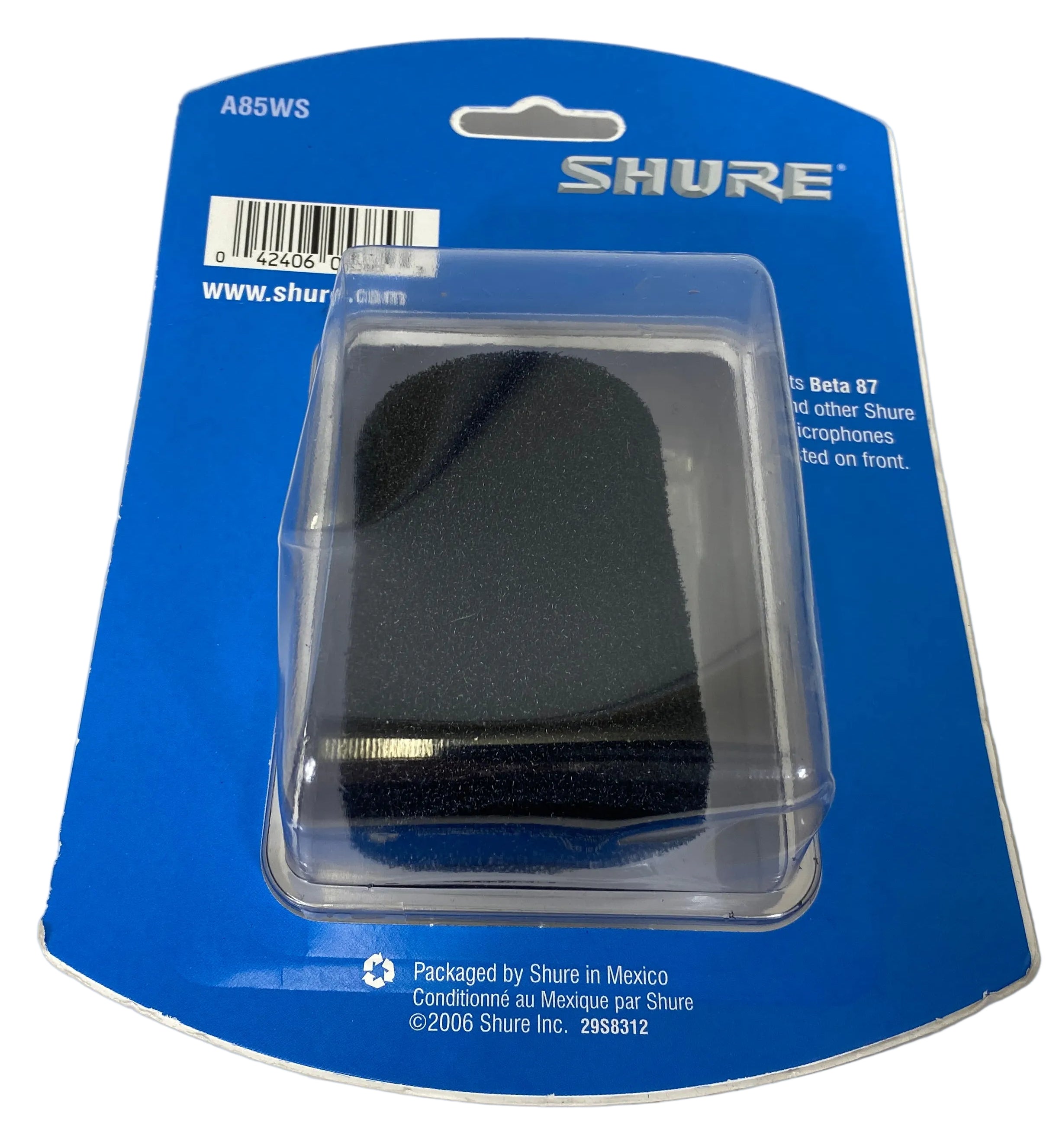 Shure A85WS Windscreen *New*