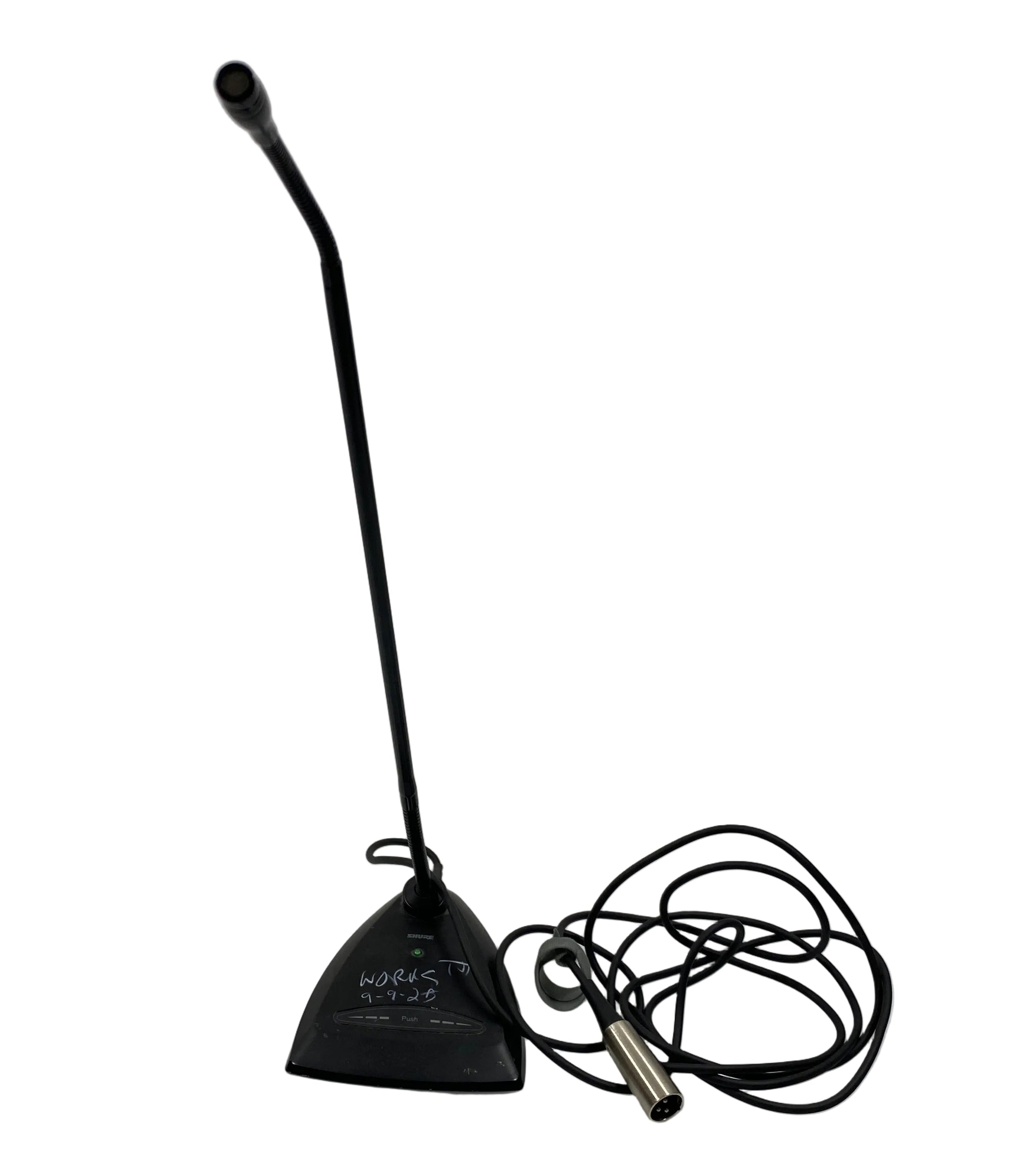 Shure MX418 D/V Microflex Cardioid Condenser Desktop Microphone
