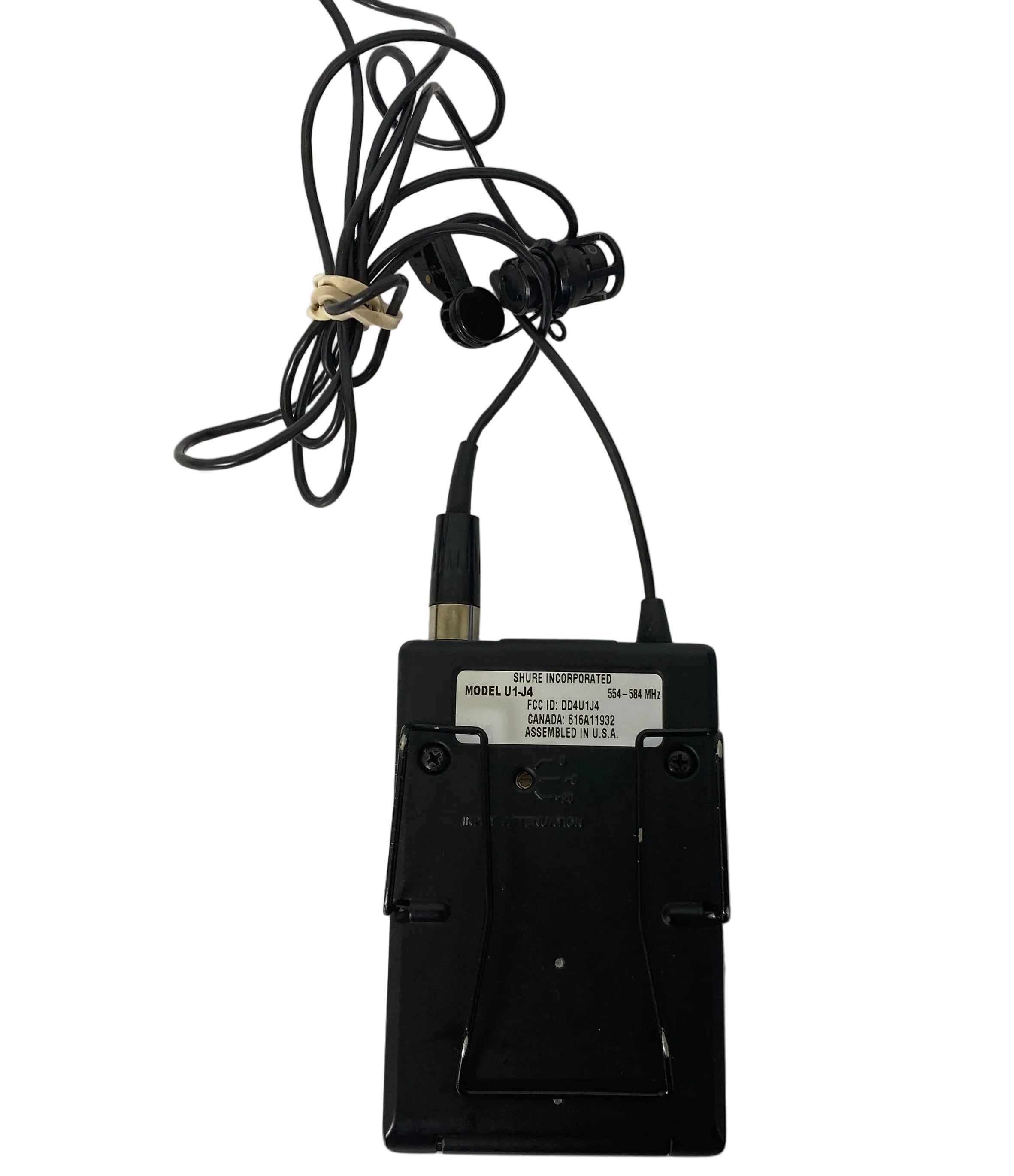 Shure SLX2 J1 & J4 Microphone set