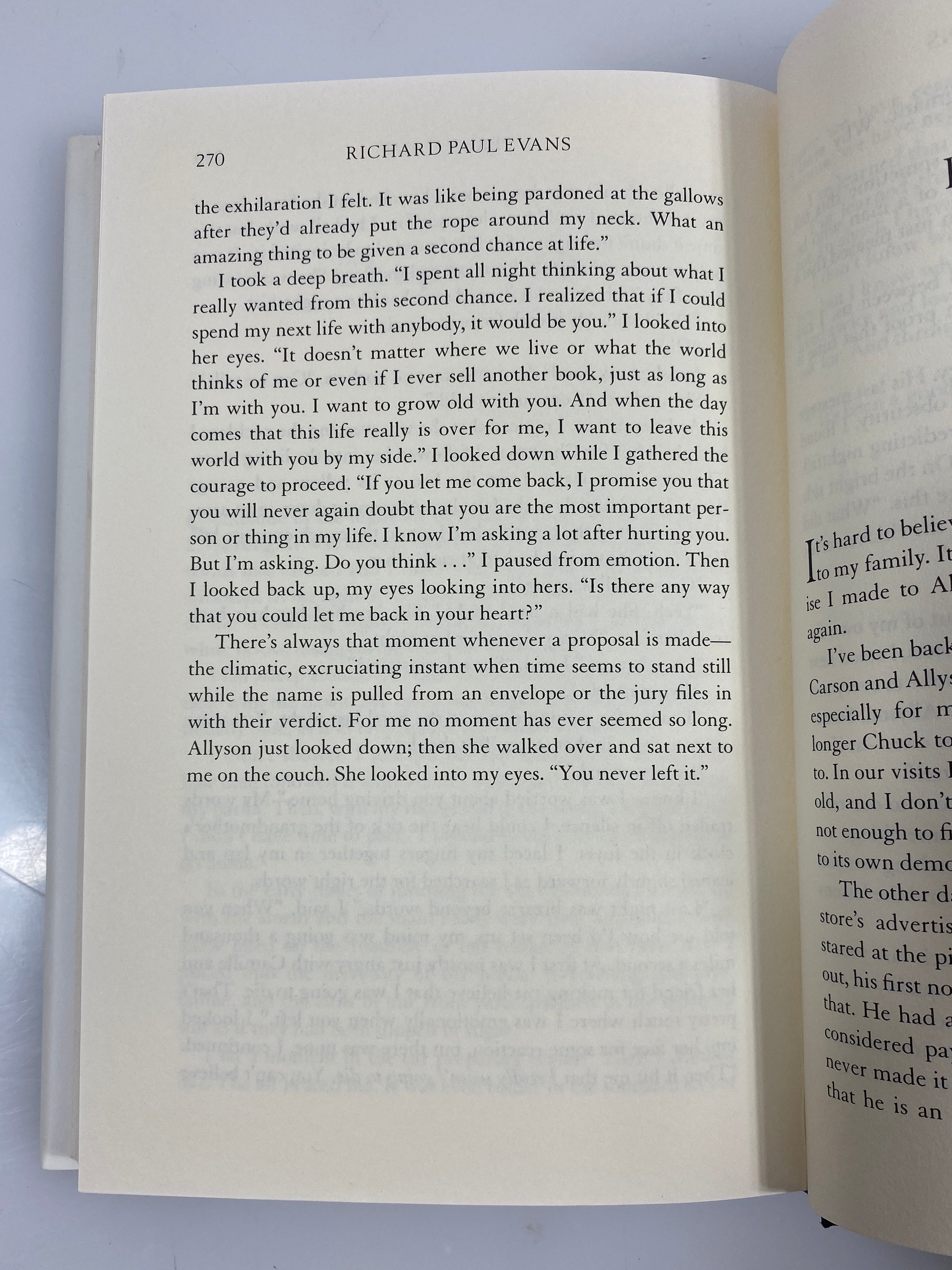 *Signed* A Perfect Day by Richard Paul Evans 2003 HCDJ